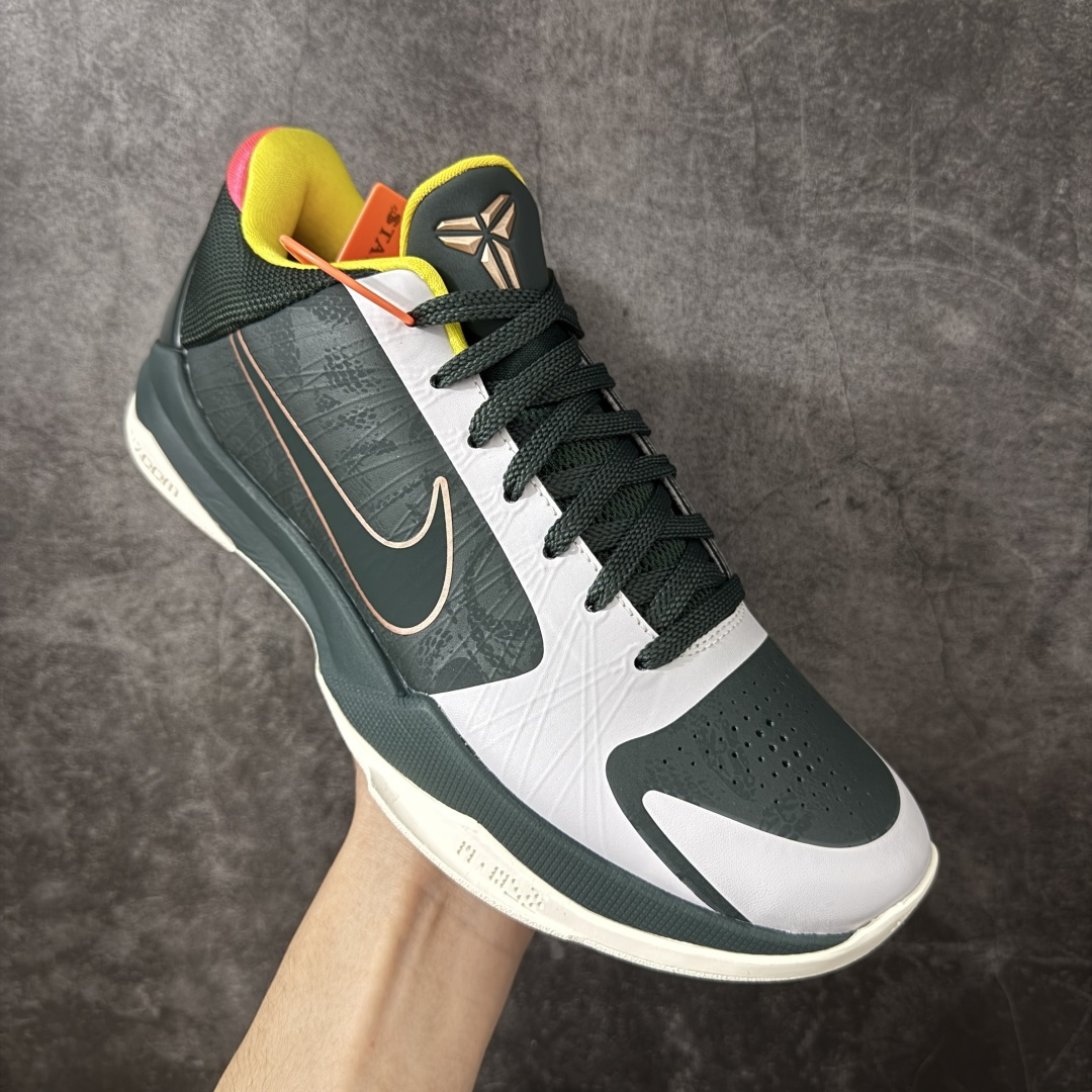 图片[3]-【Star版本】Nike Zoom Kobe 5 Protro EYBL Forest Green 灰绿 货号：CD4991-300 完美复刻公司货 前掌超大Zoom Turbo气垫 后掌EVA缓震 真正的原汁原味 还原ZP脚感 全身鞋材卡料色独家定制 唯一正确喷漆工艺Swoosh 正确凹凸蛇鳞工艺 正确鞋面渐变效果 内全置真动飞态线 独立原厂模具 最大尺码达到48.5码 首批不拼图大几率过验 亲测已过 支持各种高强度实战 无需担心 上脚价 补货周期极长 脚宽建议买大半码 科比系列前掌偏窄 不影响二次销售 支持七天无理由退换 尺码：40 40.5 41 42 42.5 43 44 44.5 45 45.5 46 47.5 48.5-选品中心