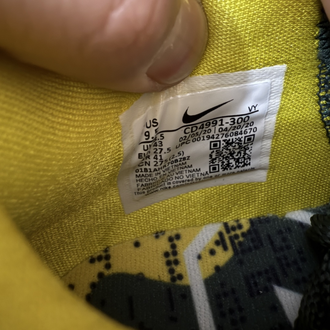 图片[7]-【Star版本】Nike Zoom Kobe 5 Protro EYBL Forest Green 灰绿 货号：CD4991-300 完美复刻公司货 前掌超大Zoom Turbo气垫 后掌EVA缓震 真正的原汁原味 还原ZP脚感 全身鞋材卡料色独家定制 唯一正确喷漆工艺Swoosh 正确凹凸蛇鳞工艺 正确鞋面渐变效果 内全置真动飞态线 独立原厂模具 最大尺码达到48.5码 首批不拼图大几率过验 亲测已过 支持各种高强度实战 无需担心 上脚价 补货周期极长 脚宽建议买大半码 科比系列前掌偏窄 不影响二次销售 支持七天无理由退换 尺码：40 40.5 41 42 42.5 43 44 44.5 45 45.5 46 47.5 48.5-选品中心