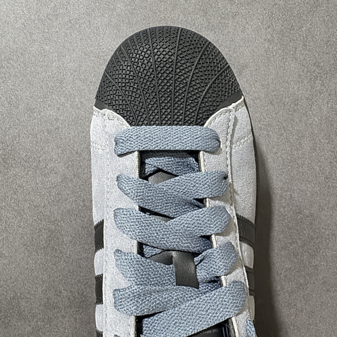 图片[8]-【GX纯原】adidas originals SUPERSTAR 2 贝壳头 货号：JH7697 渠道正品订单 诠释市场最高工艺水平 贝壳头经典小白板鞋 专柜上架同步配色 全鞋进口头层皮料打造。区别市面普通真标版本，进出专柜无压力 尺码：35 36 36.5 37.5 38 38.5 39 4040.5 41 42 42.5 43 44 44.5 45-选品中心