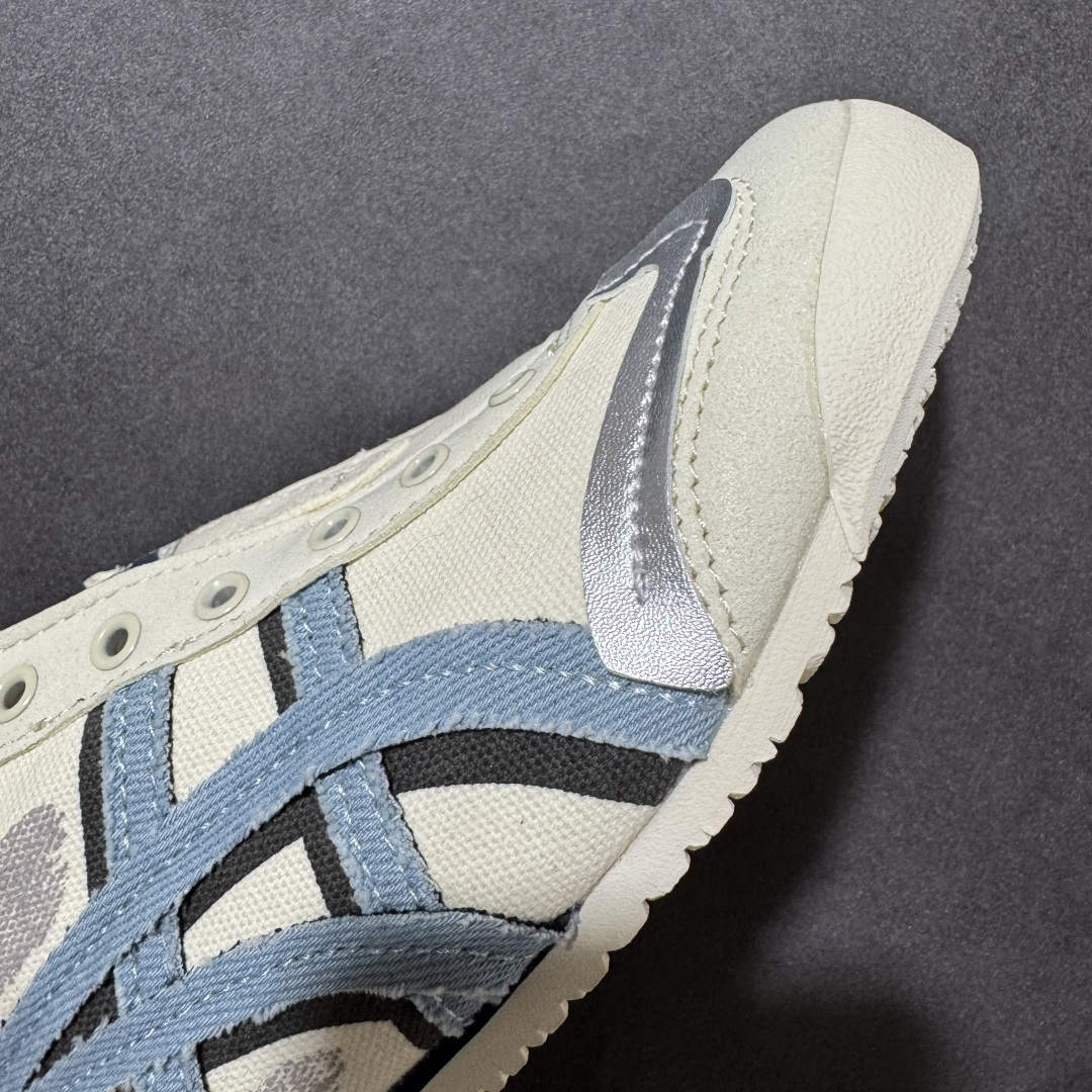 图片[5]-【公司级】Asics Onitsuka Tiger MEXICO 66 亚瑟士鬼冢虎复古经典板鞋 熊猫恶作剧定制系列配色 市场王者选手 海外订单工厂出品 长期生产补货永不断码 超成熟稳定的做工品控 原装全套纸板楦头开发 原汁原味 完美呈现版型 私模正确鞋底咬花纹路 一比一鞋头弧度高度鞋身弧度 绝不口嗨 细节品控鞋型随意秒杀市面 原档咬花纹路私模大底 一个单元有六个三角形 总体形拼接呈现花瓣状 官方四联吊牌 原装Ortholite轻量化鞋垫 原盒原配 质保卡 说明书 钢印防尘纸 纸板中底带钢印 乳胶组合鞋垫 支持全方位的对比专柜 产品从款式颜色造型上体现出追求舒适和细节的完美 鞋类更是推崇手工制作的严谨与完美 融舒适性与可穿性的设计风格 注重细节的完美和别致魅力 既保持稳重 又不失轻松的时尚感 尺码：36 37 37.5 38 39 39.5 40 40.5 41.5 42 42.5 43.5 44 45-选品中心