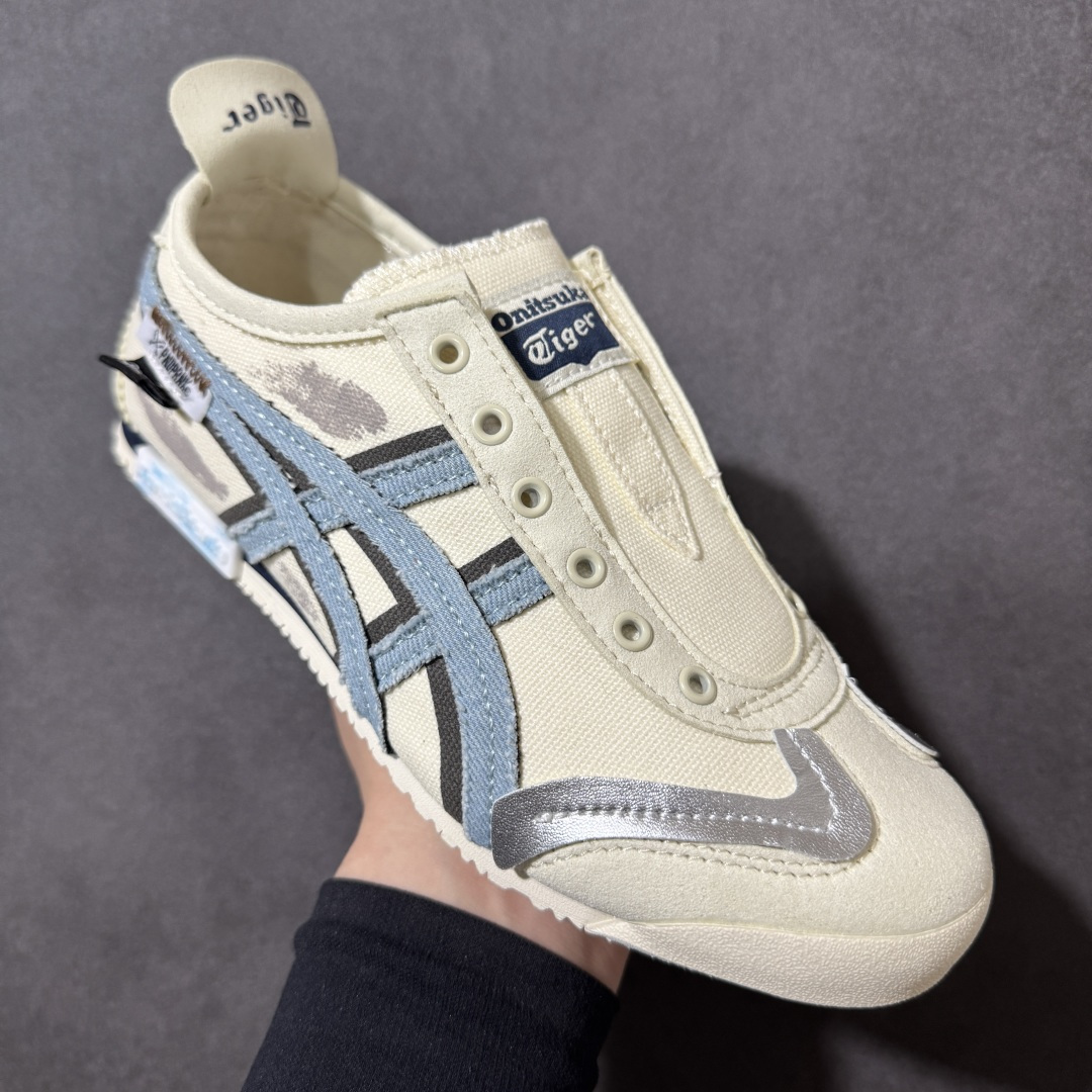 图片[3]-【公司级】Asics Onitsuka Tiger MEXICO 66 亚瑟士鬼冢虎复古经典板鞋 熊猫恶作剧定制系列配色 市场王者选手 海外订单工厂出品 长期生产补货永不断码 超成熟稳定的做工品控 原装全套纸板楦头开发 原汁原味 完美呈现版型 私模正确鞋底咬花纹路 一比一鞋头弧度高度鞋身弧度 绝不口嗨 细节品控鞋型随意秒杀市面 原档咬花纹路私模大底 一个单元有六个三角形 总体形拼接呈现花瓣状 官方四联吊牌 原装Ortholite轻量化鞋垫 原盒原配 质保卡 说明书 钢印防尘纸 纸板中底带钢印 乳胶组合鞋垫 支持全方位的对比专柜 产品从款式颜色造型上体现出追求舒适和细节的完美 鞋类更是推崇手工制作的严谨与完美 融舒适性与可穿性的设计风格 注重细节的完美和别致魅力 既保持稳重 又不失轻松的时尚感 尺码：36 37 37.5 38 39 39.5 40 40.5 41.5 42 42.5 43.5 44 45-选品中心
