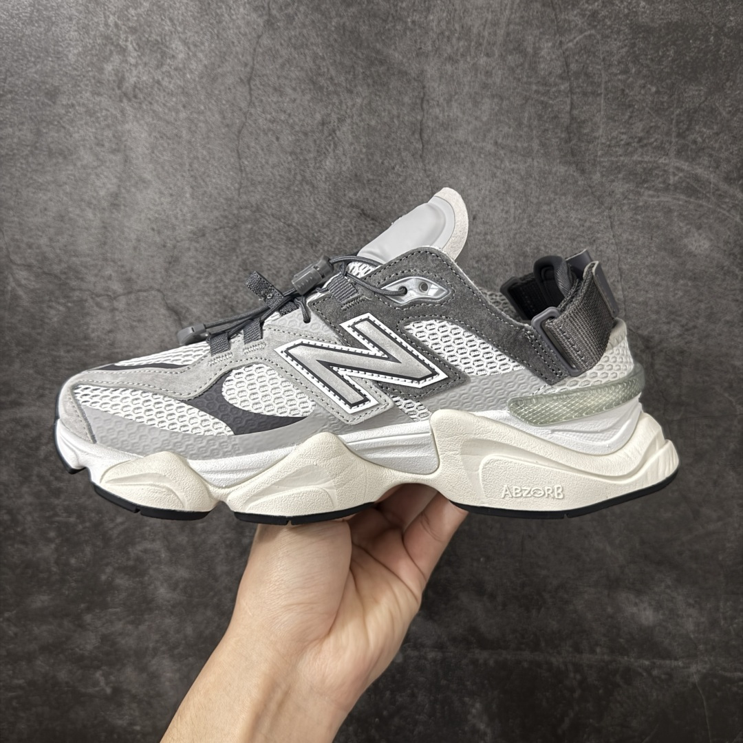 图片[2]-【纯原版】New Balance 9060系列 新百伦 复古休闲运动慢跑鞋 鞋面大身由空间双格及磨砂鞋面拼接而生 采用大面积网眼以及麂皮材质覆盖鞋身 还原经典气质 搭载ABZORB避震科技 由泡沫聚酯制成 上脚可以有效减少由鞋底反弹对身体及双腿的冲击力 货号：U90603FA 尺码：36 37 37.5 38 38.5 39.5 40 40.5 41.5 42 42.5 43 44 45-选品中心