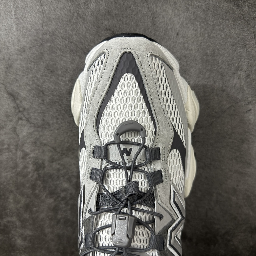 图片[5]-【纯原版】New Balance 9060系列 新百伦 复古休闲运动慢跑鞋 鞋面大身由空间双格及磨砂鞋面拼接而生 采用大面积网眼以及麂皮材质覆盖鞋身 还原经典气质 搭载ABZORB避震科技 由泡沫聚酯制成 上脚可以有效减少由鞋底反弹对身体及双腿的冲击力 货号：U90603FA 尺码：36 37 37.5 38 38.5 39.5 40 40.5 41.5 42 42.5 43 44 45-选品中心
