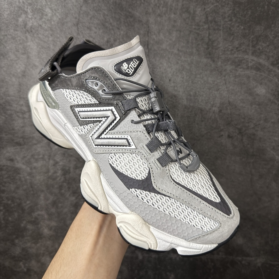 图片[3]-【纯原版】New Balance 9060系列 新百伦 复古休闲运动慢跑鞋 鞋面大身由空间双格及磨砂鞋面拼接而生 采用大面积网眼以及麂皮材质覆盖鞋身 还原经典气质 搭载ABZORB避震科技 由泡沫聚酯制成 上脚可以有效减少由鞋底反弹对身体及双腿的冲击力 货号：U90603FA 尺码：36 37 37.5 38 38.5 39.5 40 40.5 41.5 42 42.5 43 44 45-选品中心