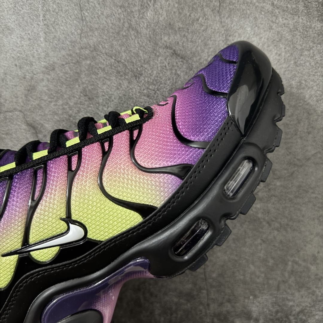 图片[6]-【Max纯原版】Nike Air Max Plus TN气垫系列跑鞋 全新一比一高端版本 真正的市场T1品质 更多配色陆续出货 真正的用心研发 一点一点抠出来的 品质 品控细节 随便闭眼对比市场任何版本 全套原纸板楦头开发 完美呈现版型 工艺流程均与原鞋保持一致 Turned Air 中底缓震技术 鞋面弧度与大底弧度一致 鞋头正确TPU材质 鞋面高频TPU材质1.0厚度 原鞋一致层次感 超越公司货的品控标准 多道QC质检 货号：DN3670-006 尺码：36 36.5 37.5 38 38.5 39 40 40.5 41 42 42.5 43 44 44.5 45 46-选品中心