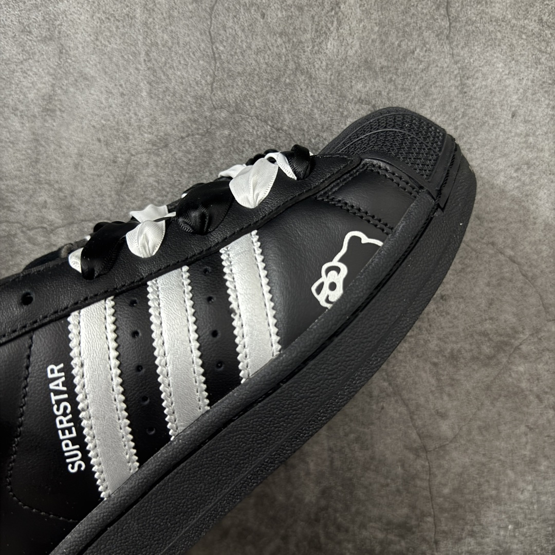图片[6]-【H11顶级头层版】adidas originals Superstar 2 贝壳头 简约经典 舒适时尚 复古板鞋 男女同款 货号：JH9977 全新升级版 皮料改进至头层原厂皮 原盒 原底原料 开模打造 原厂织唛鞋标 高精密准度 原楦原纸板开发 匹配原版98%以上 后跟垫棉独家呈现 反口里弧度正确 原厂鞋垫 背胶 后跟电绣针数 与正品一致 原厂皮料 原厂车缝线 质感无敌 皮料切割干净 无任何毛边 清洁度细节完美 进口港宝加持 后跟自然饱满 还原公司包裹性 鞋面采用原装数据贴合技术 全方位贴合包裹脚型 鞋跟部鞋底牵引设计 提供强大的抓地性能 更适应不同实战场地路面 尺码：35.5 36 36.5 37.5 38 38.5 39 40 40.5 41 42 42.5 43 44 45-选品中心