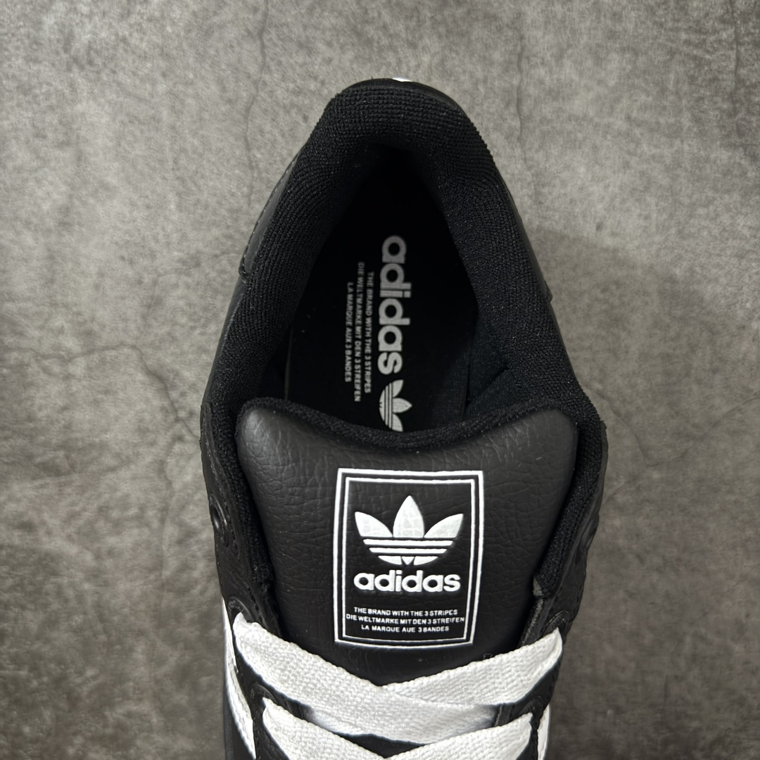 图片[8]-【H11顶级头层版】adidas originals Superstar 2 贝壳头 简约经典 舒适时尚 复古板鞋 男女同款 黑白 货号：KK4474 全新升级版 皮料改进至头层原厂皮 原盒 原底原料 开模打造 原厂织唛鞋标 高精密准度 原楦原纸板开发 匹配原版98%以上 后跟垫棉独家呈现 反口里弧度正确 原厂鞋垫 背胶 后跟电绣针数 与正品一致 原厂皮料 原厂车缝线 质感无敌 皮料切割干净 无任何毛边 清洁度细节完美 进口港宝加持 后跟自然饱满 还原公司包裹性 鞋面采用原装数据贴合技术 全方位贴合包裹脚型 鞋跟部鞋底牵引设计 提供强大的抓地性能 更适应不同实战场地路面 尺码：35.5 36 36.5 37.5 38 38.5 39 40 40.5 41 42 42.5 43 44 45-选品中心
