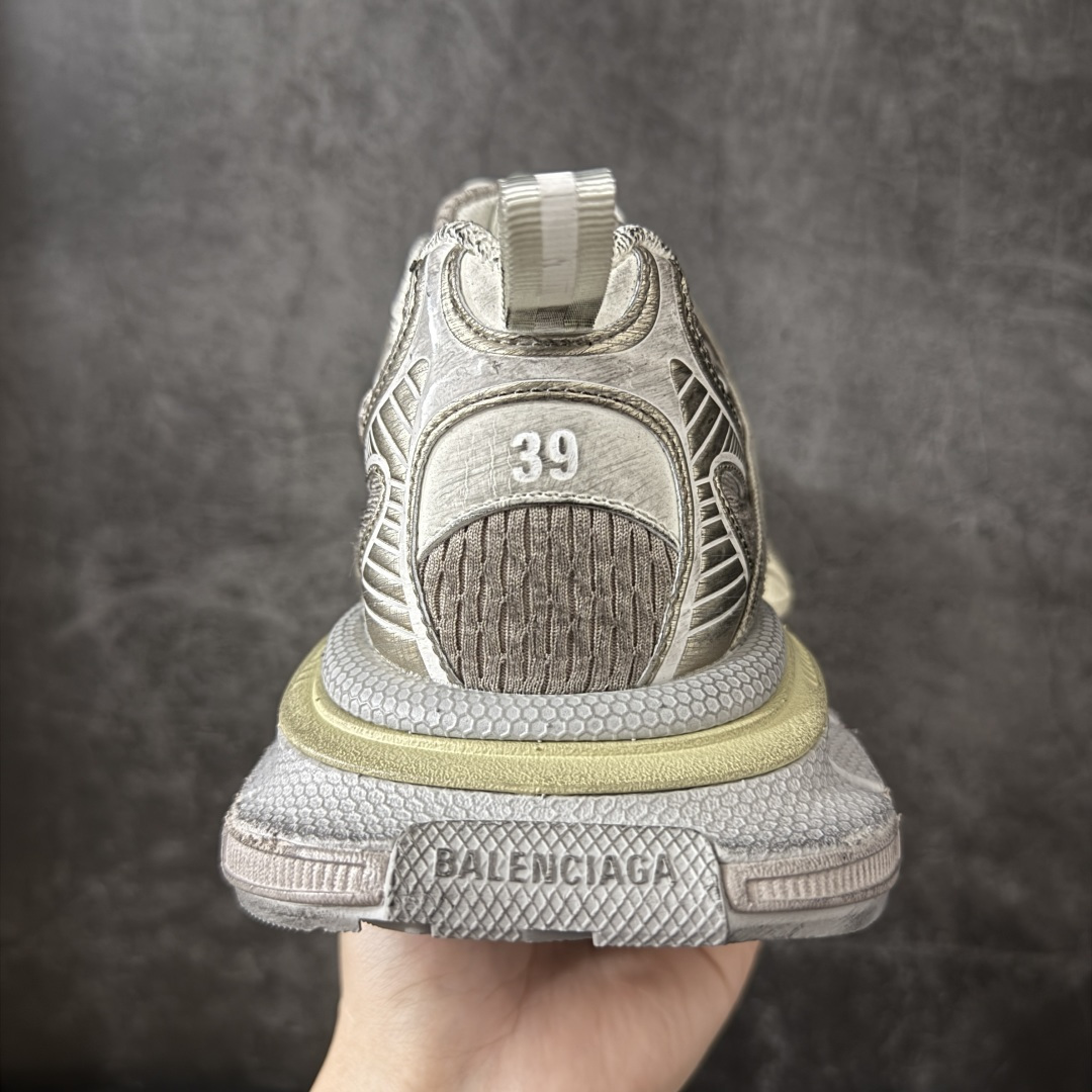 图片[4]-【X版2.0纯原】Balenciaga 3XL 蜘蛛侠 全新金属B款绑带 Sneaker XXXL 巴黎世家 系带老爹鞋 市面最顶没有之一 原厂楦头生产 网布 超纤 均采购于 原厂材料 不然穿出门就是一眼假 大底独立模具开发 细节修正 无数次版型调整 鞋子可随意对比正品！ 尺码：35/46(偏大一码)-选品中心