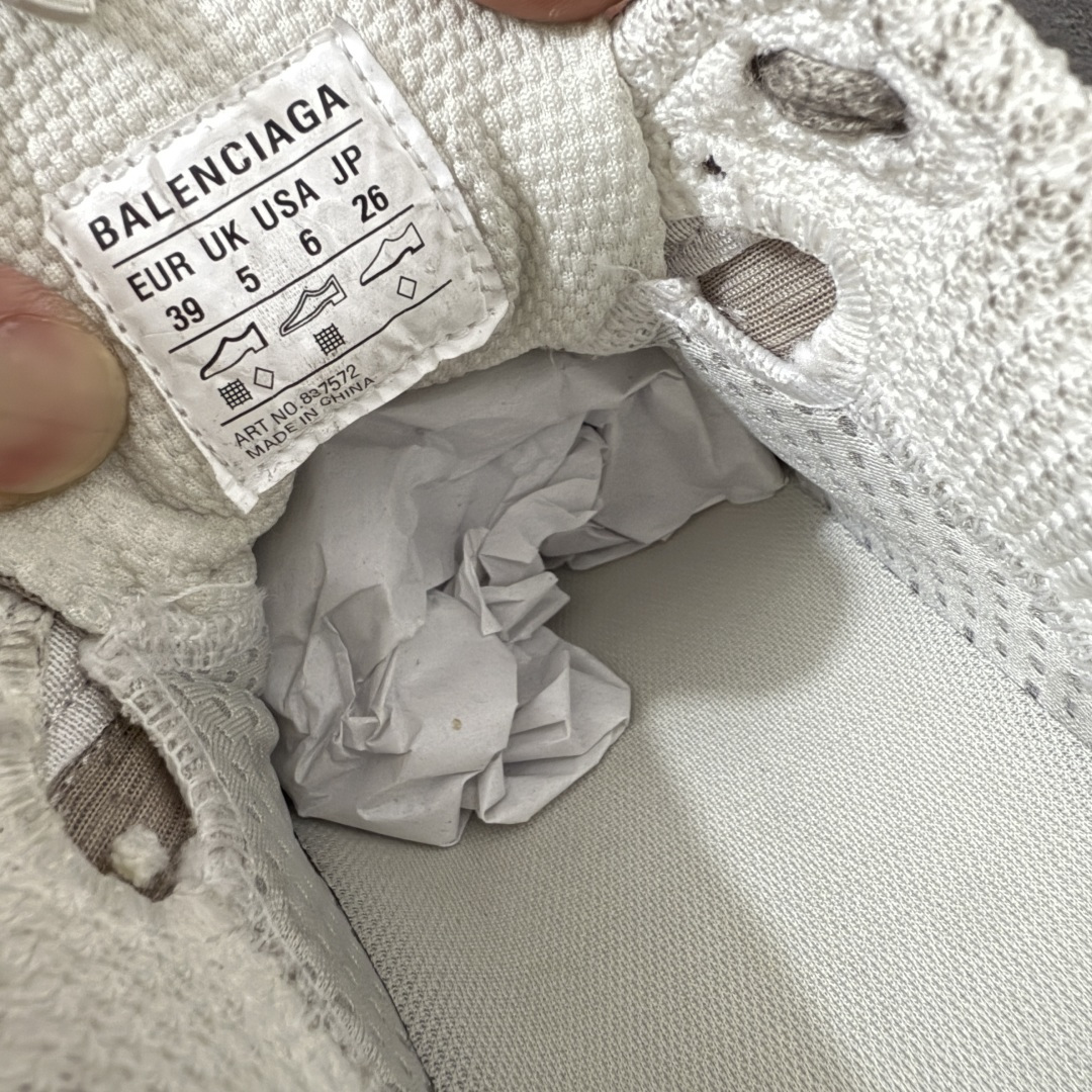 图片[6]-【X版2.0纯原】Balenciaga 3XL 蜘蛛侠 全新金属B款绑带 Sneaker XXXL 巴黎世家 系带老爹鞋 市面最顶没有之一 原厂楦头生产 网布 超纤 均采购于 原厂材料 不然穿出门就是一眼假 大底独立模具开发 细节修正 无数次版型调整 鞋子可随意对比正品！ 尺码：35/46(偏大一码)-选品中心