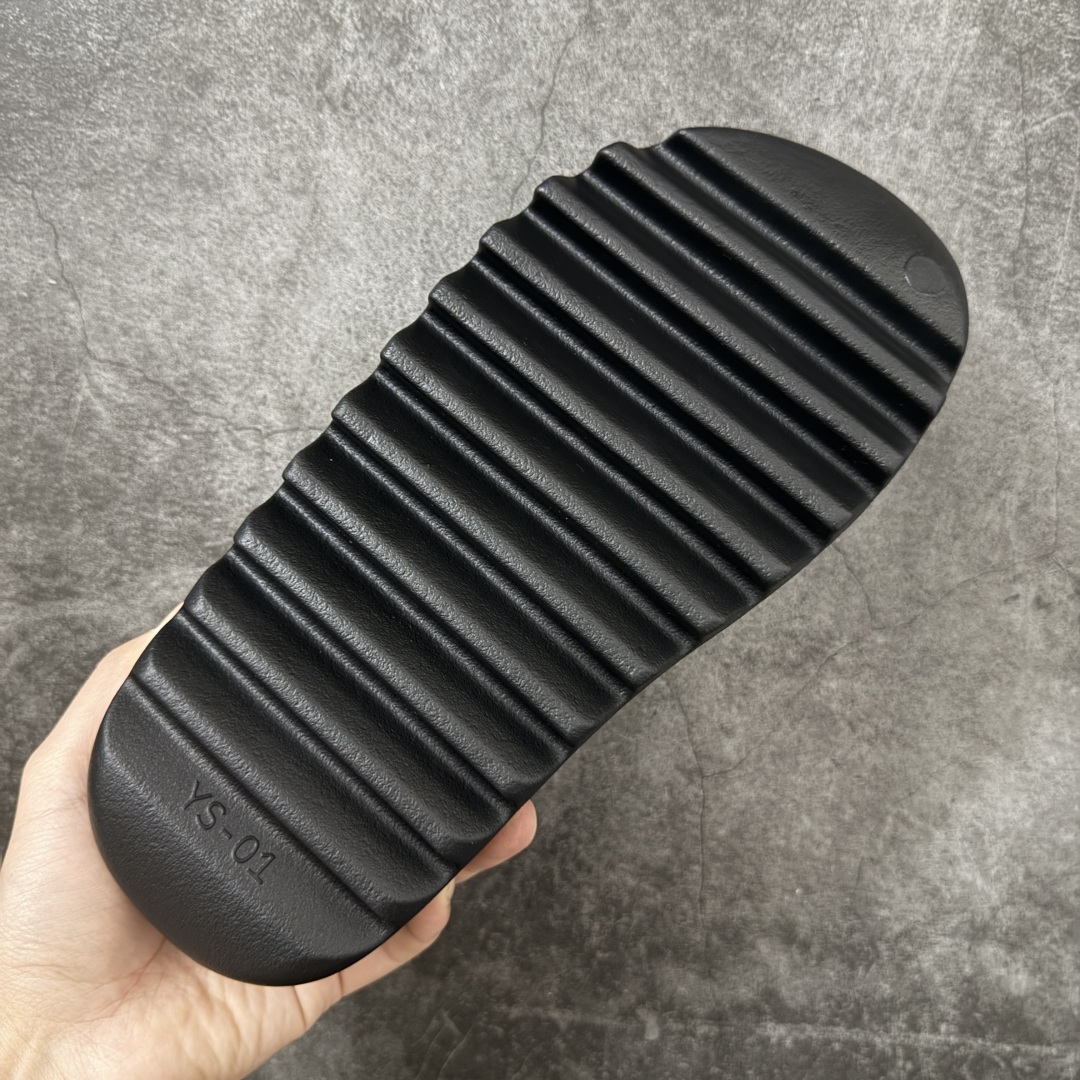 YEEZY YS-01 黑色磨砂 椰子拖鞋原厂公司货此款只供外贸官方刚发售无Adidas内标非阿迪合作款