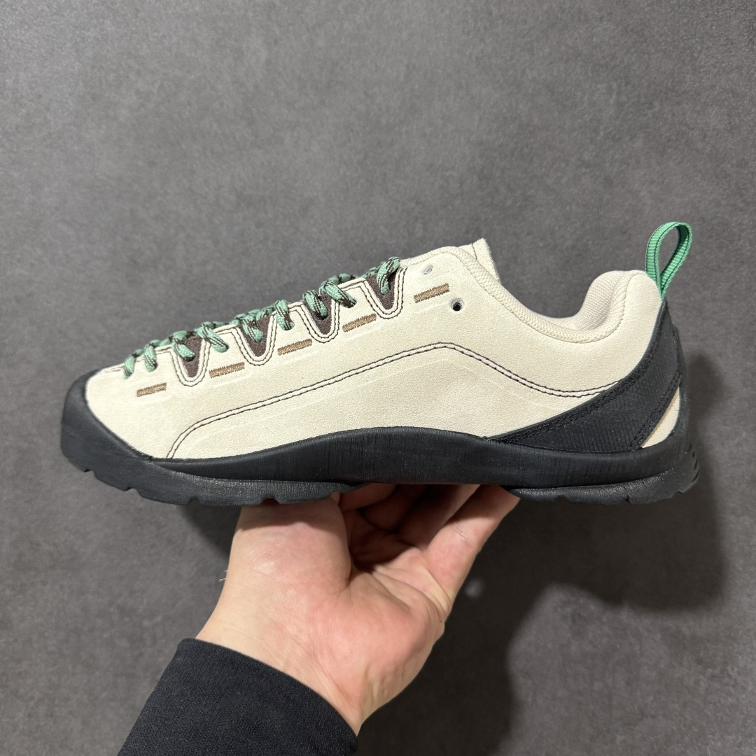 图片[2]-【公司级】Keen Jasper Rocks SP 科恩贾斯珀都市系列复古低帮系带户外风露营徒步登山运动训练鞋 1031338 Birch White  #采用固色翻毛皮鞋面材质 内嵌高密度EVA发泡缓震脚垫 外置一体式包裹防滑防剐蹭耐磨橡胶大底  尺码：35 36 37 38 39 40 41 42 43 44.5-选品中心