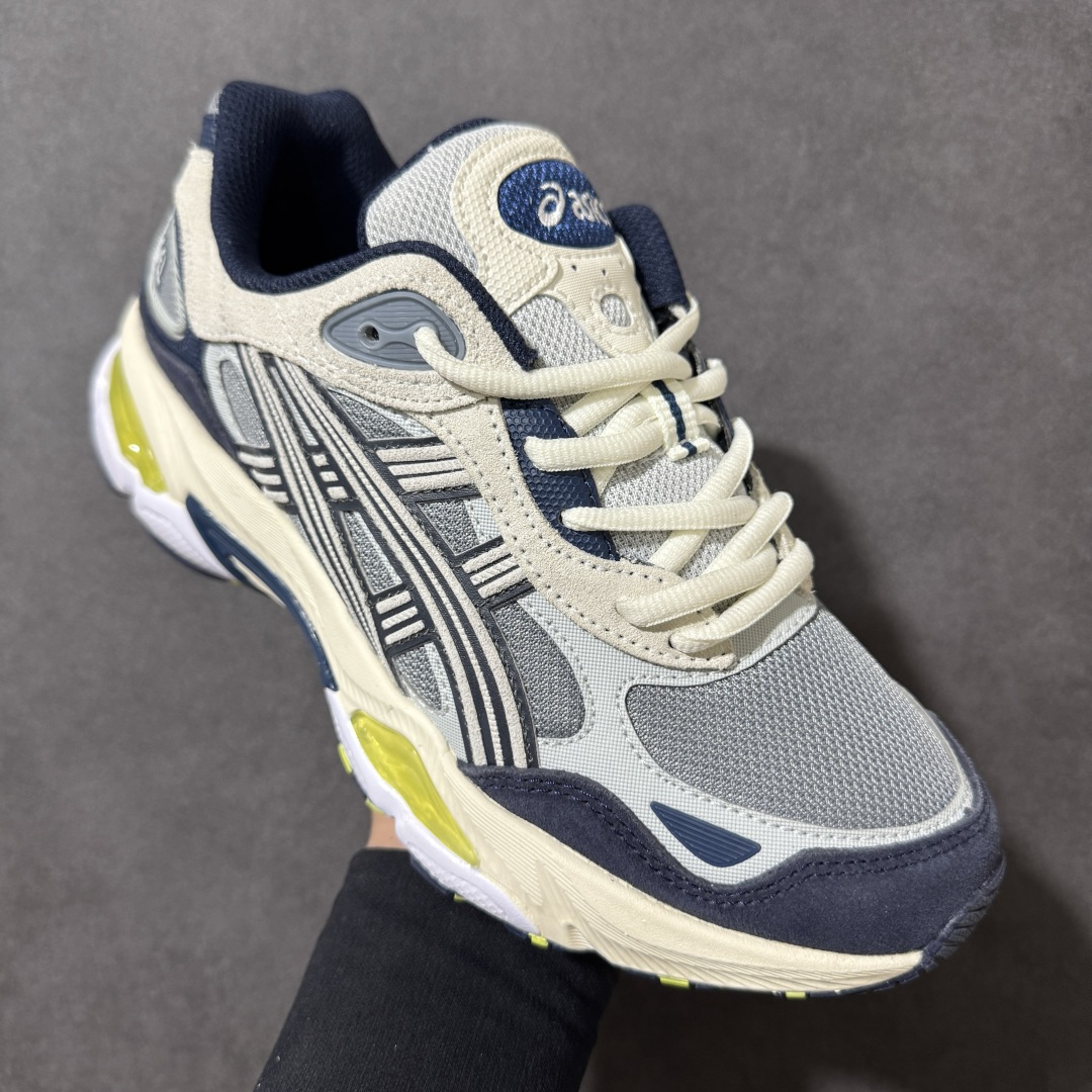 图片[3]-【公司级】Asics Gel-NYC 2.0亚瑟士运动休闲透气专业跑鞋 鞋面采用反绒皮与网布拼接 透气舒适兼具休闲时尚 结合简明的配色 展现品牌的传承 及引领复古流行的主题 虎爪造型的LOGO 鞋身稳定包裹系统 支撑鞋身 经典宽大鞋型配备防偏移设计 提升包裹性 穿着舒适 鞋面透气孔设计 提供透气性 货号： 1203A895-020 尺码：36 37 37.5 38 39 39.5 40 40.5 41.5 42 42.5 43.5 44 45 46-选品中心