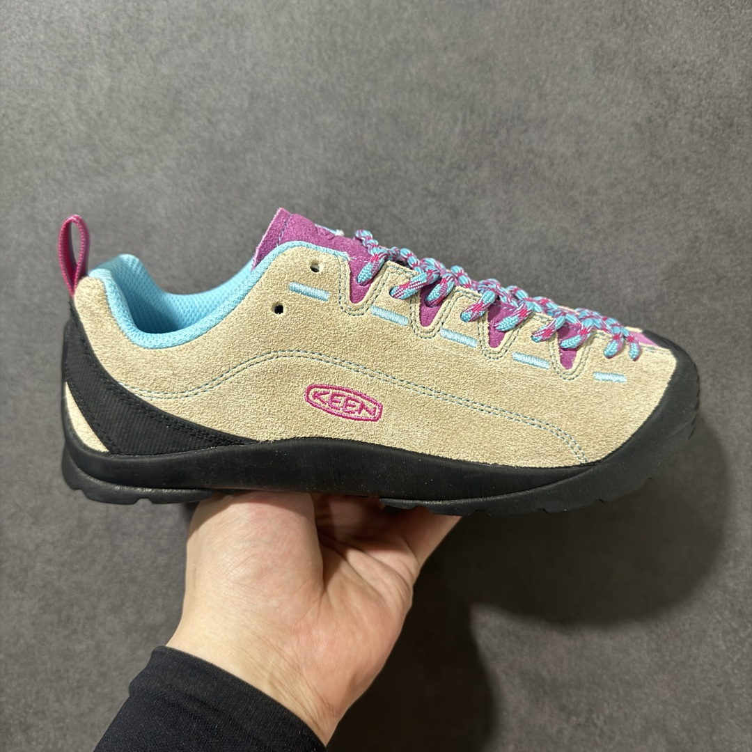 【公司级】Keen Jasper Rocks SP 科恩贾斯珀都市系列复古低帮系带户外风露营徒步登山运动训练鞋 1014097  #采用固色翻毛皮鞋面材质 内嵌高密度EVA发泡缓震脚垫 外置一体式包裹防滑防剐蹭耐磨橡胶大底  尺码：35 36 37 38 39 40 41 42 43 44.5-选品中心