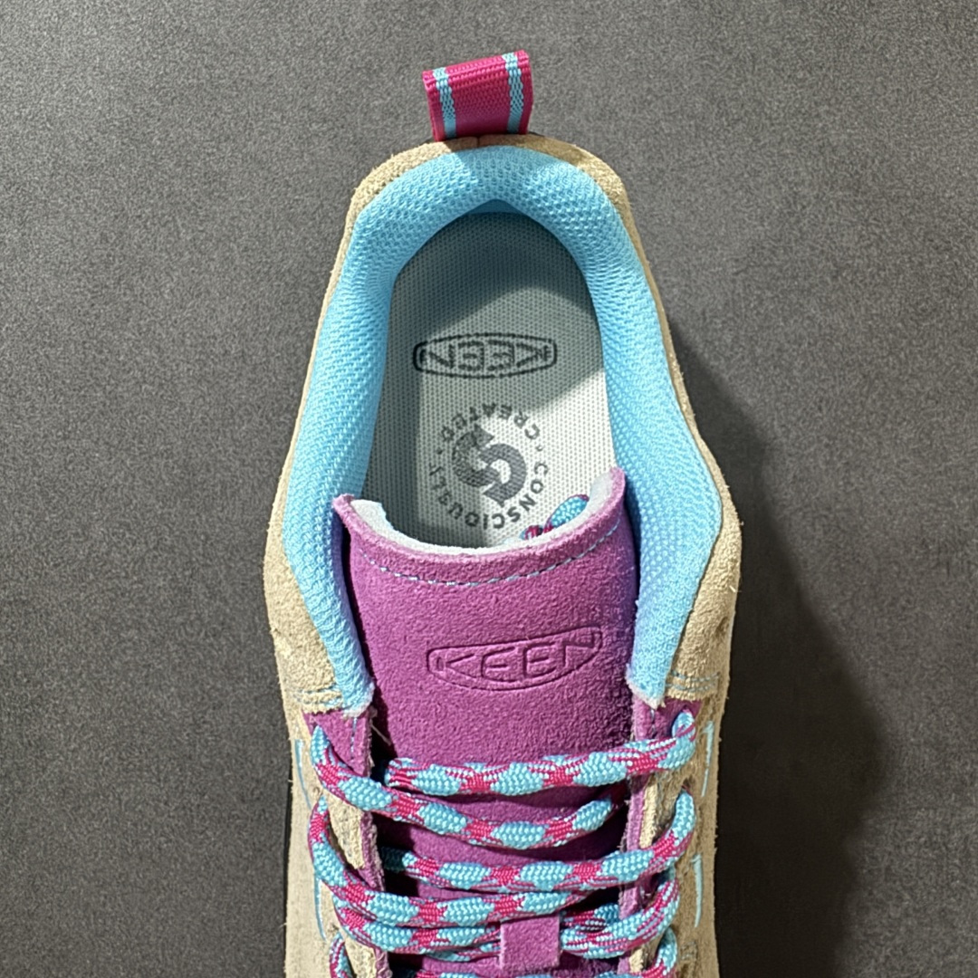 图片[7]-【公司级】Keen Jasper Rocks SP 科恩贾斯珀都市系列复古低帮系带户外风露营徒步登山运动训练鞋 1014097  #采用固色翻毛皮鞋面材质 内嵌高密度EVA发泡缓震脚垫 外置一体式包裹防滑防剐蹭耐磨橡胶大底  尺码：35 36 37 38 39 40 41 42 43 44.5-选品中心