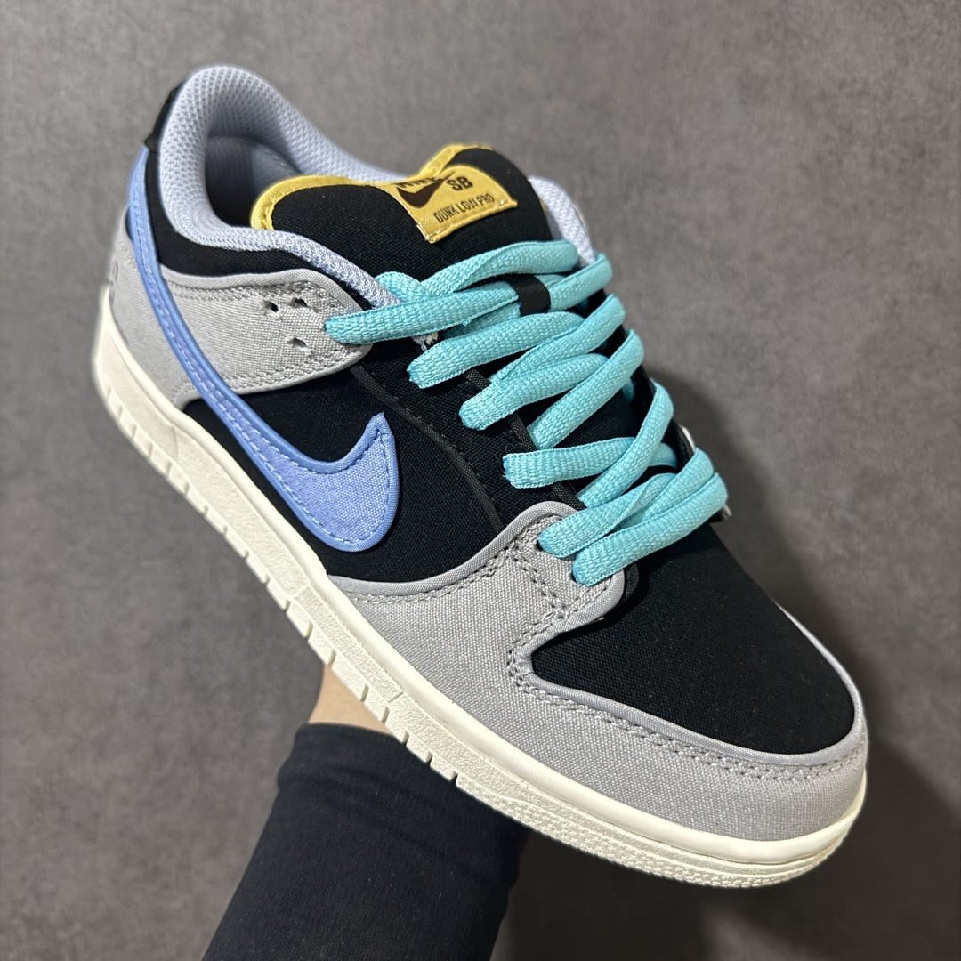 图片[3]-【公司级】Nike SB Dunk Low 蓝岸晨雾 低帮休闲板鞋 独家版型蒸餾加工帶來的是更好的视觉和脚感体验大厂纯原品质出货 清洁度 电绣工艺 皮料切割干净无任何毛边 细节完美 货号：FN5880-001 尺码：36-45-选品中心
