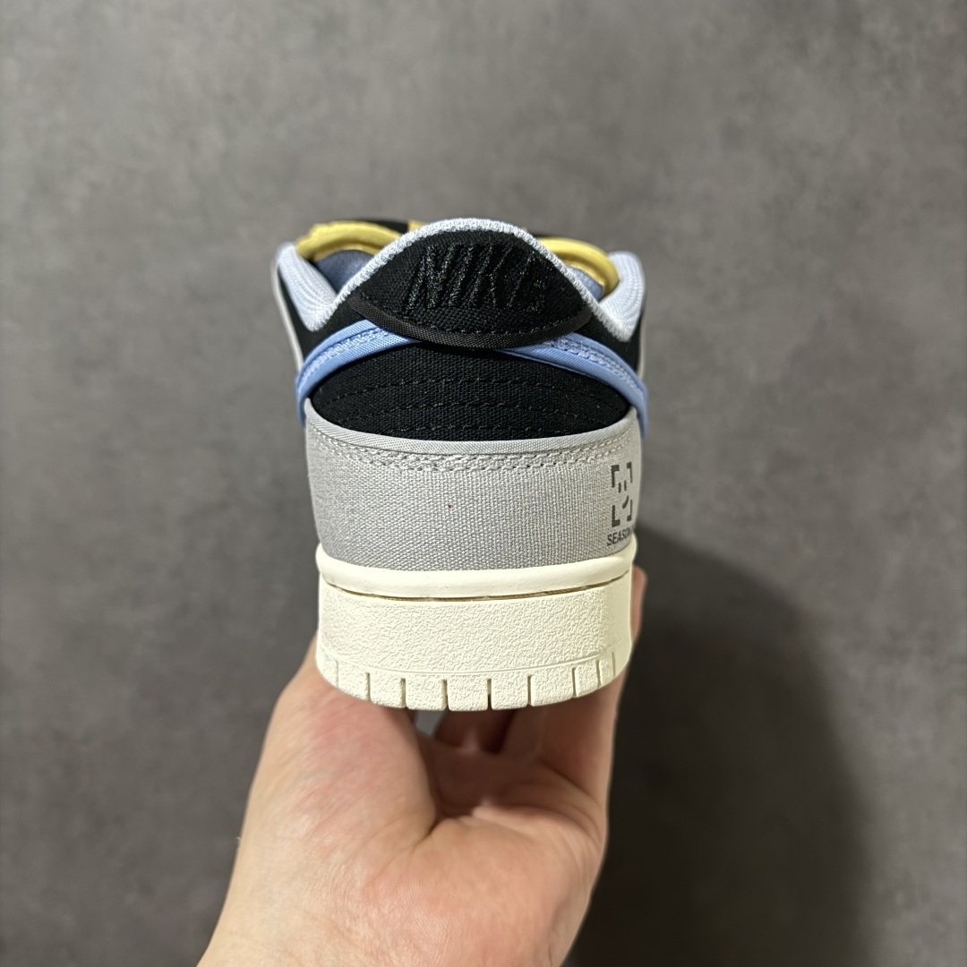 图片[4]-【公司级】Nike SB Dunk Low 蓝岸晨雾 低帮休闲板鞋 独家版型蒸餾加工帶來的是更好的视觉和脚感体验大厂纯原品质出货 清洁度 电绣工艺 皮料切割干净无任何毛边 细节完美 货号：FN5880-001 尺码：36-45-选品中心