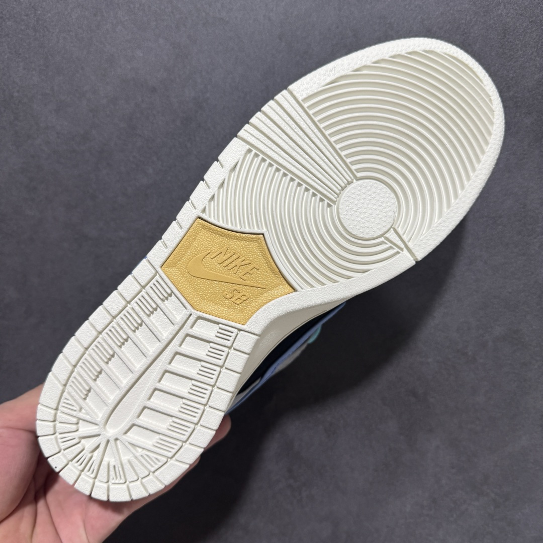图片[9]-【公司级】Nike SB Dunk Low 蓝岸晨雾 低帮休闲板鞋 独家版型蒸餾加工帶來的是更好的视觉和脚感体验大厂纯原品质出货 清洁度 电绣工艺 皮料切割干净无任何毛边 细节完美 货号：FN5880-001 尺码：36-45-选品中心