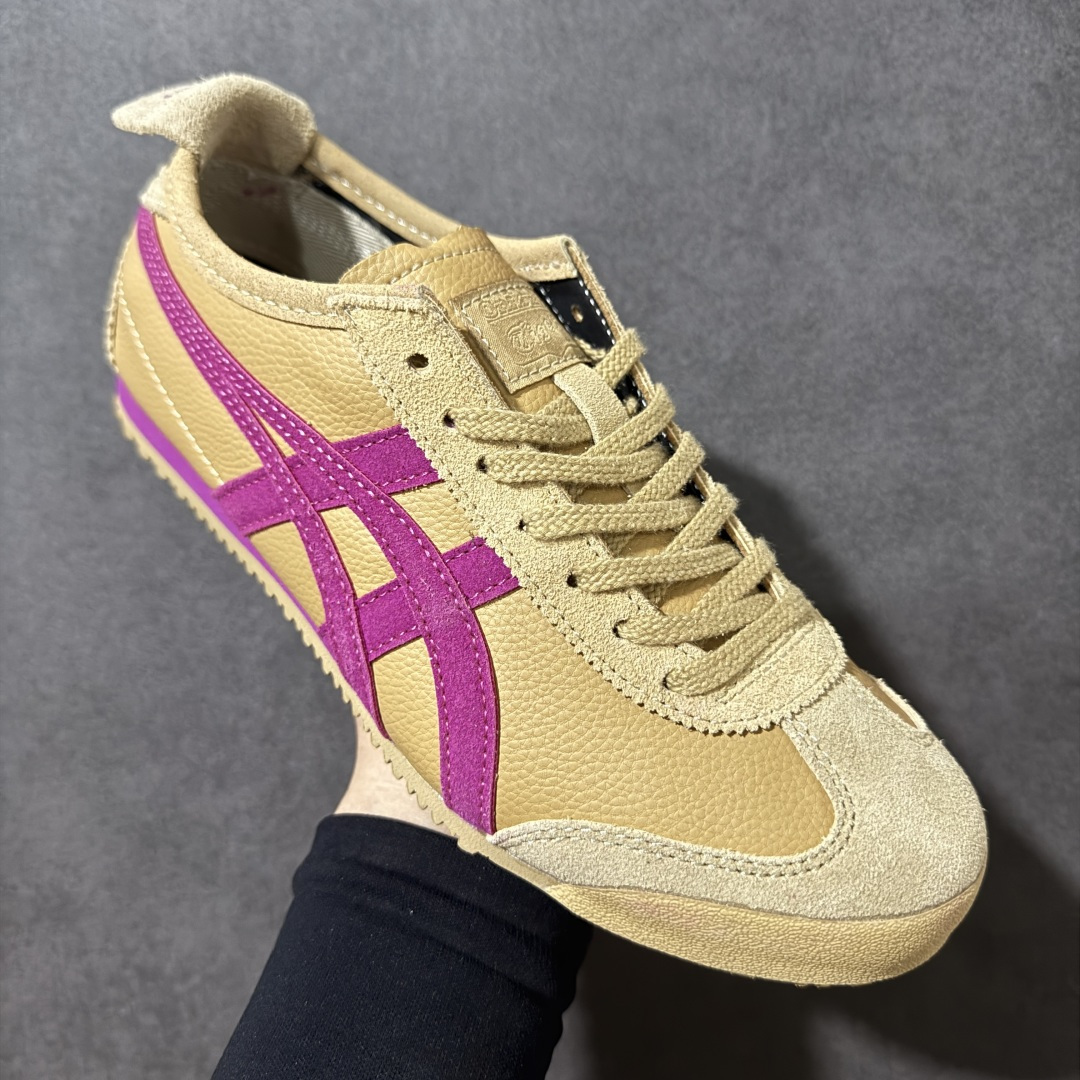 图片[3]-【公司级】Onitsuka Tiger MEXICO 66 SD百搭单品板鞋 MEXICO 66是鬼冢虎旗下最经典的款式，李小龙最喜欢的一款训练鞋休闲鞋！鞋身特有的虎爪造型LOGO，辨识度非常高！更是由偶像明星李宇春等人代言，成为越来越流行的休闲鞋选择 货号：1183C076-260 尺码：36 37 38 39 40.5 41.5 42 43.5 44 45 编码：AMB210220-选品中心