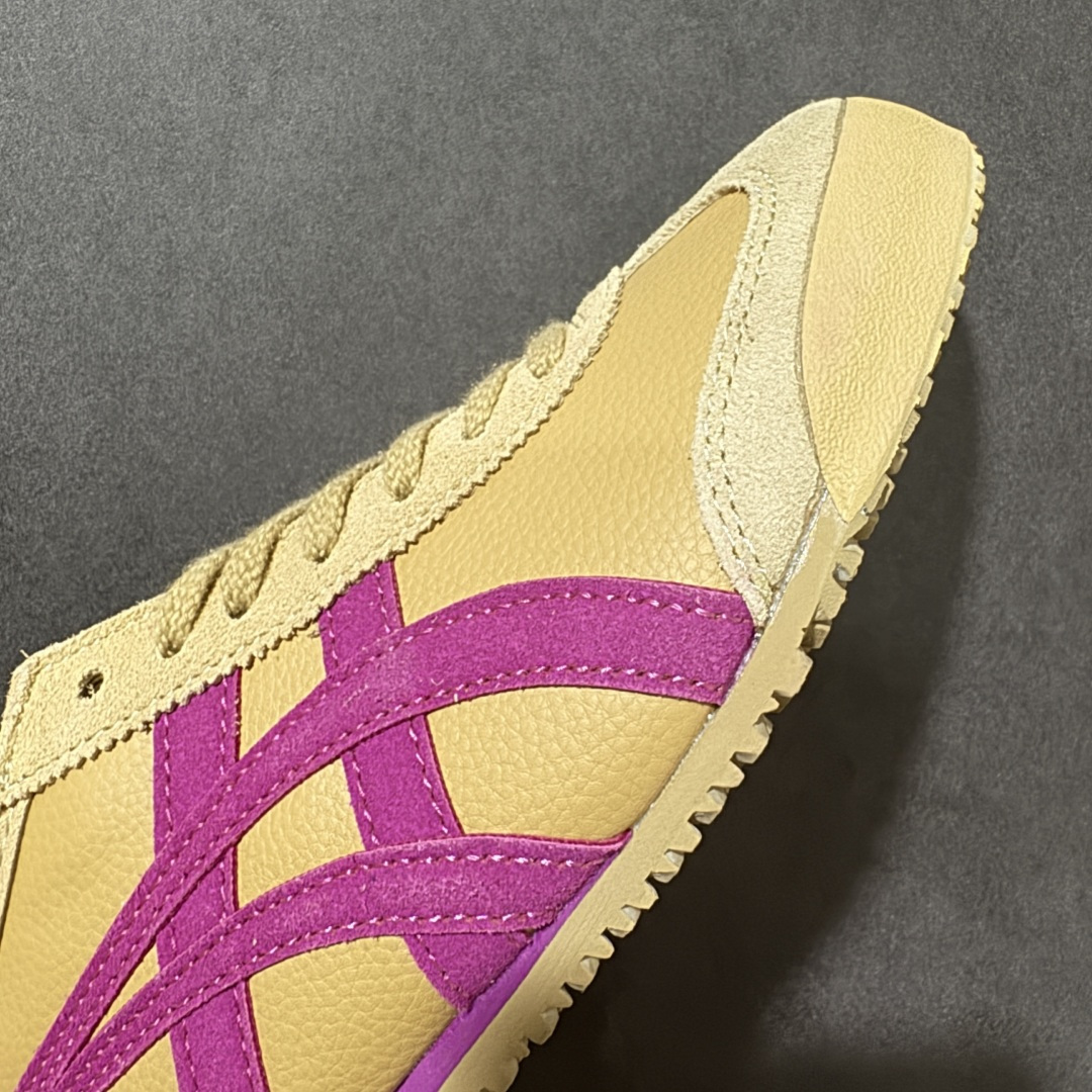 图片[5]-【公司级】Onitsuka Tiger MEXICO 66 SD百搭单品板鞋 MEXICO 66是鬼冢虎旗下最经典的款式，李小龙最喜欢的一款训练鞋休闲鞋！鞋身特有的虎爪造型LOGO，辨识度非常高！更是由偶像明星李宇春等人代言，成为越来越流行的休闲鞋选择 货号：1183C076-260 尺码：36 37 38 39 40.5 41.5 42 43.5 44 45 编码：AMB210220-选品中心