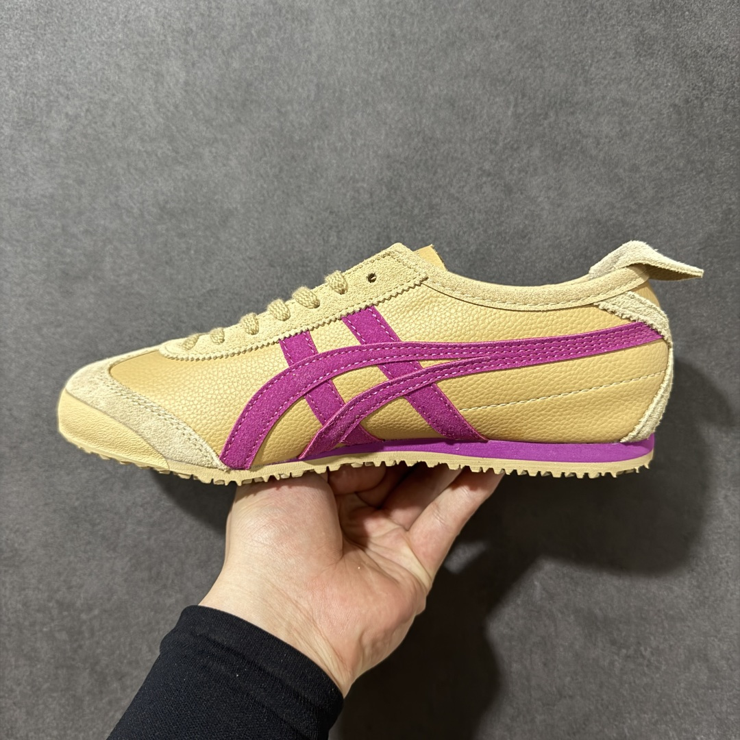 图片[2]-【公司级】Onitsuka Tiger MEXICO 66 SD百搭单品板鞋 MEXICO 66是鬼冢虎旗下最经典的款式，李小龙最喜欢的一款训练鞋休闲鞋！鞋身特有的虎爪造型LOGO，辨识度非常高！更是由偶像明星李宇春等人代言，成为越来越流行的休闲鞋选择 货号：1183C076-260 尺码：36 37 38 39 40.5 41.5 42 43.5 44 45 编码：AMB210220-选品中心