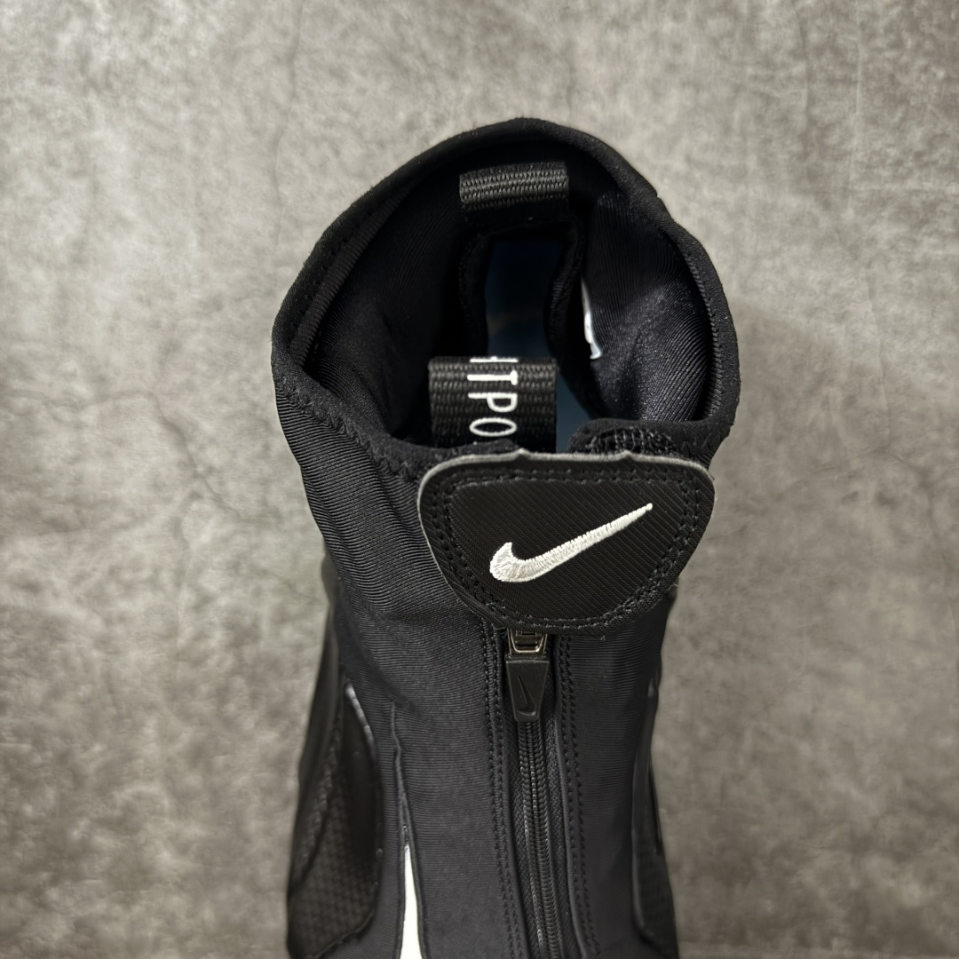 图片[8]-【莞顶纯原】Nike Air Flightposite One 飞行风一代系列中帮休闲运动文化篮球鞋“黑碳板黑风”碳板风一复刻版 风衣 642307-001 采用一次成型聚氨酯铸模脚型内膜鞋面材质 鞋垫嵌入前后掌ZOOM回弹缓震气垫 超大TPU模块组合耐磨橡胶大底❗️ 经典的全黑配色 Nike Air Flightposite 2014 “Carbon Fiber” 又将我们带回到那个难忘的年代。低调而奢华感十足的碳纤维纹路鞋面，经典的拉链式设计，在十多年后的今天，这款碳板风仍然颇具魅力，诸多细节值得细细品味。 尺码：40-46-选品中心