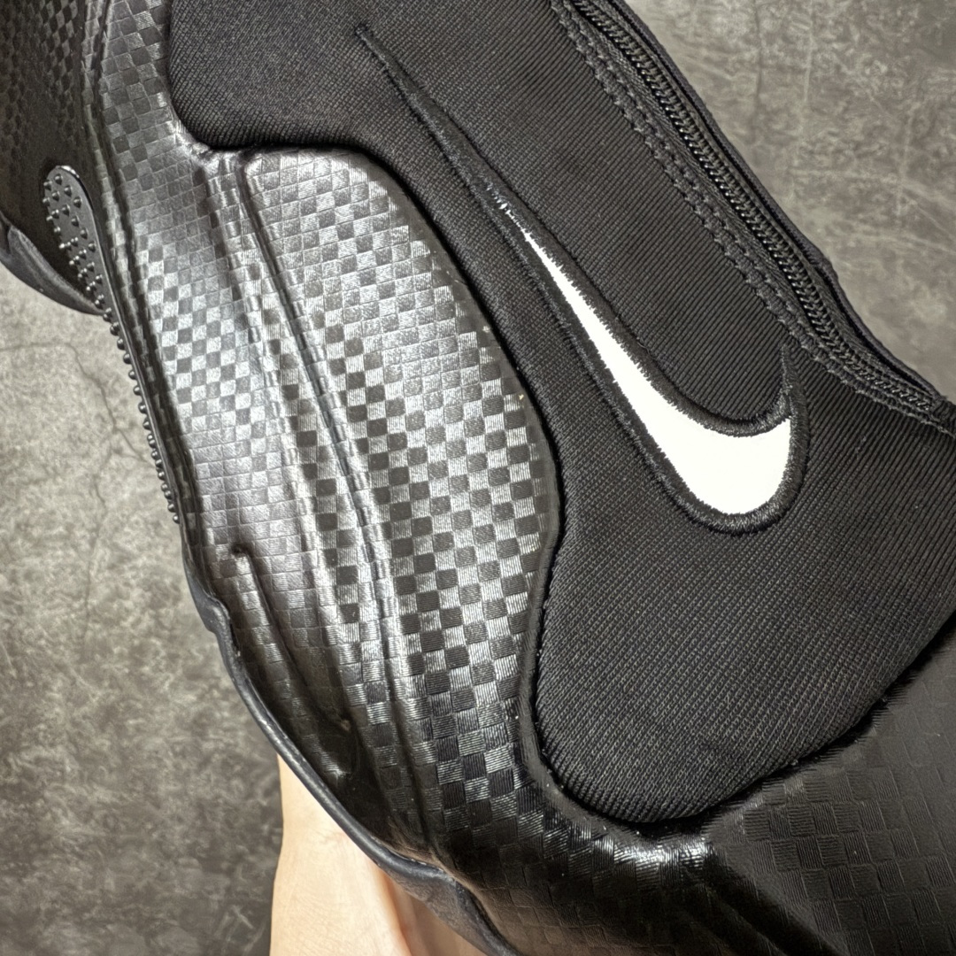图片[4]-【莞顶纯原】Nike Air Flightposite One 飞行风一代系列中帮休闲运动文化篮球鞋“黑碳板黑风”碳板风一复刻版 风衣 642307-001 采用一次成型聚氨酯铸模脚型内膜鞋面材质 鞋垫嵌入前后掌ZOOM回弹缓震气垫 超大TPU模块组合耐磨橡胶大底❗️ 经典的全黑配色 Nike Air Flightposite 2014 “Carbon Fiber” 又将我们带回到那个难忘的年代。低调而奢华感十足的碳纤维纹路鞋面，经典的拉链式设计，在十多年后的今天，这款碳板风仍然颇具魅力，诸多细节值得细细品味。 尺码：40-46-选品中心