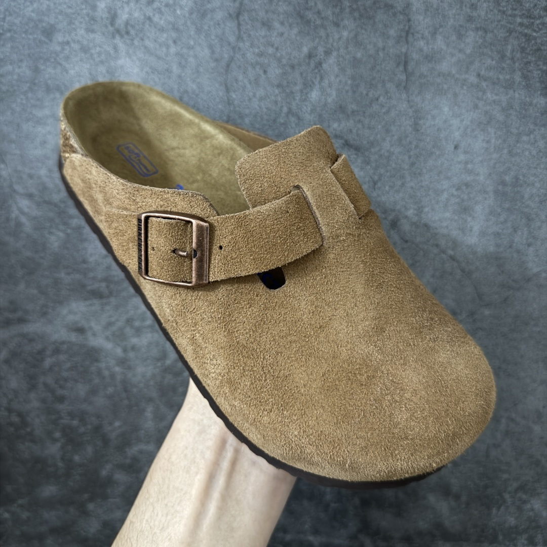 图片[3]-【绿x专供版】Birkenstock Boston 博肯/勃肯 系列上架 牛皮绒面革平底复古软木休闲鞋 真正软木塞大底 品质细节领先市场版本 原产品质 采用质地柔软进口牛皮绒面革 无刺鼻异味 中底搭载缓震软木橡胶 进口头层牛皮 原版开模/版型/材质/细节遵循ZP工艺！ 市售顶级不吹文案 尺码：35-45-选品中心