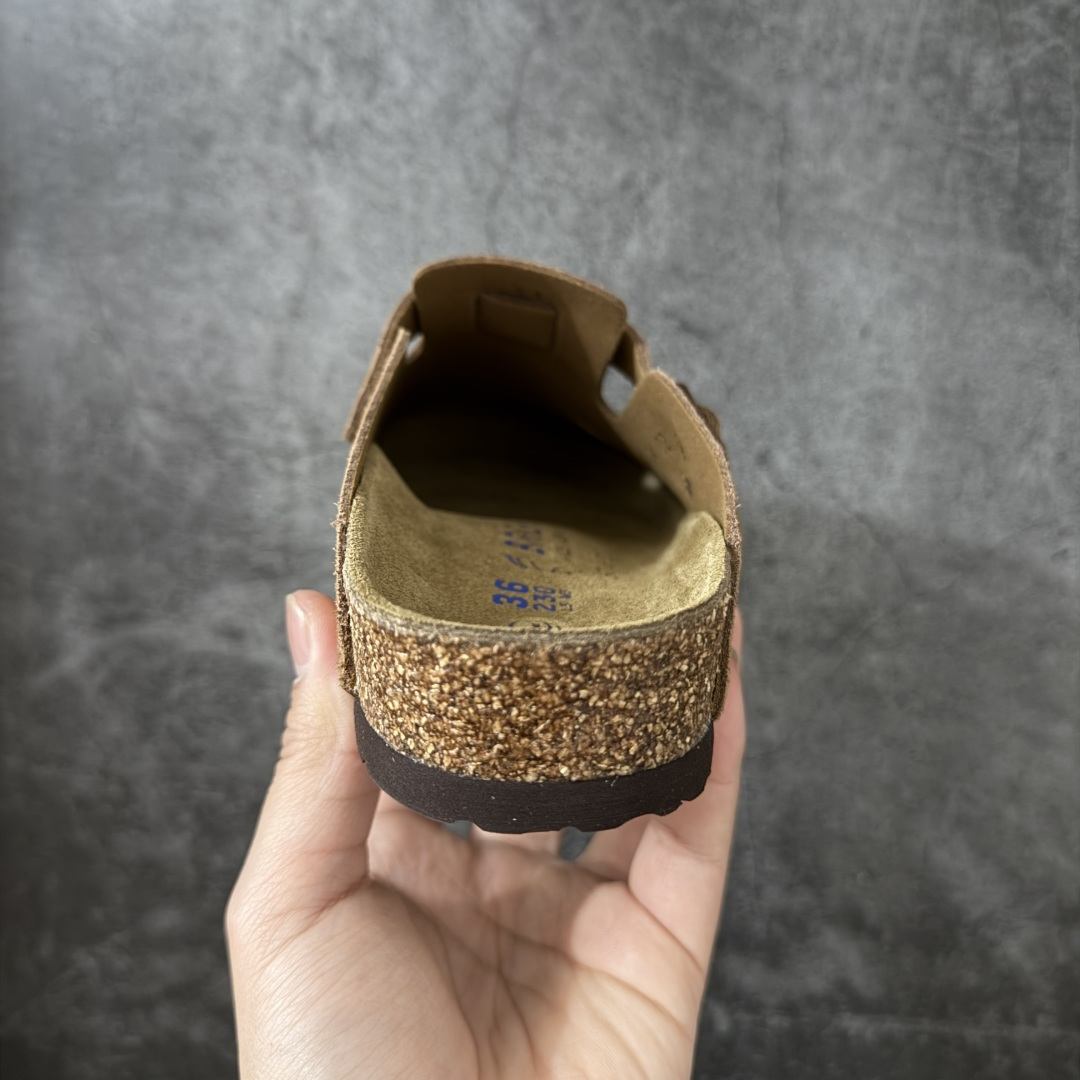 图片[4]-【绿x专供版】Birkenstock Boston 博肯/勃肯 系列上架 牛皮绒面革平底复古软木休闲鞋 真正软木塞大底 品质细节领先市场版本 原产品质 采用质地柔软进口牛皮绒面革 无刺鼻异味 中底搭载缓震软木橡胶 进口头层牛皮 原版开模/版型/材质/细节遵循ZP工艺！ 市售顶级不吹文案 尺码：35-45-选品中心