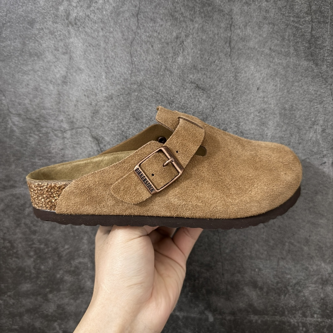 【绿x专供版】Birkenstock Boston 博肯/勃肯 系列上架 牛皮绒面革平底复古软木休闲鞋 真正软木塞大底 品质细节领先市场版本 原产品质 采用质地柔软进口牛皮绒面革 无刺鼻异味 中底搭载缓震软木橡胶 进口头层牛皮 原版开模/版型/材质/细节遵循ZP工艺！ 市售顶级不吹文案 尺码：35-45-选品中心