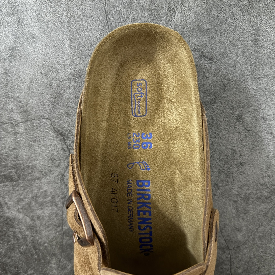 图片[8]-【绿x专供版】Birkenstock Boston 博肯/勃肯 系列上架 牛皮绒面革平底复古软木休闲鞋 真正软木塞大底 品质细节领先市场版本 原产品质 采用质地柔软进口牛皮绒面革 无刺鼻异味 中底搭载缓震软木橡胶 进口头层牛皮 原版开模/版型/材质/细节遵循ZP工艺！ 市售顶级不吹文案 尺码：35-45-选品中心