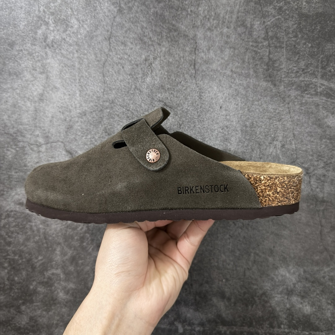 图片[2]-【绿x专供版】Birkenstock Boston 博肯/勃肯 系列上架 牛皮绒面革平底复古软木休闲鞋 真正软木塞大底 品质细节领先市场版本 原产品质 采用质地柔软进口牛皮绒面革 无刺鼻异味 中底搭载缓震软木橡胶 进口头层牛皮 原版开模/版型/材质/细节遵循ZP工艺！ 市售顶级不吹文案 尺码：35-45-选品中心