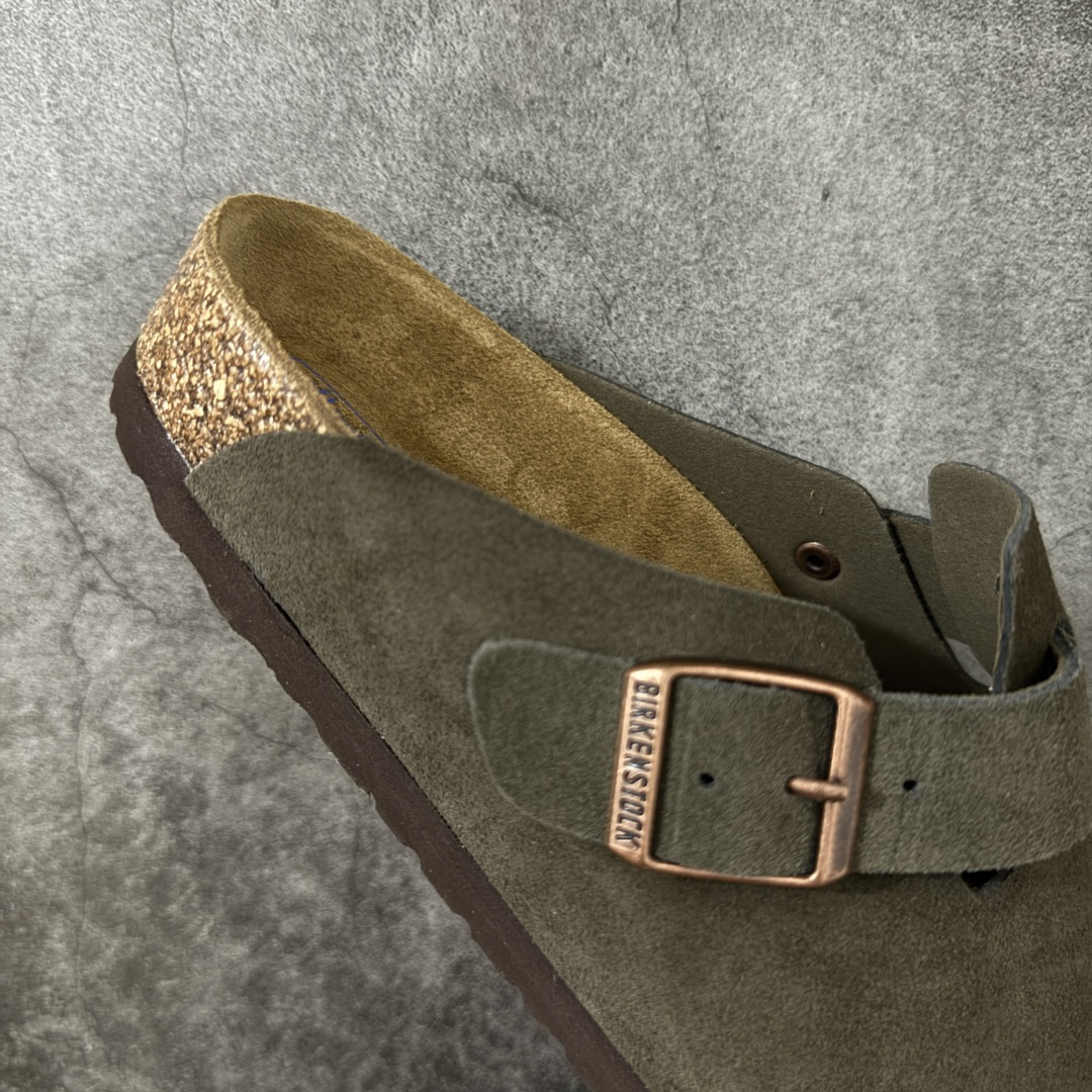 图片[7]-【绿x专供版】Birkenstock Boston 博肯/勃肯 系列上架 牛皮绒面革平底复古软木休闲鞋 真正软木塞大底 品质细节领先市场版本 原产品质 采用质地柔软进口牛皮绒面革 无刺鼻异味 中底搭载缓震软木橡胶 进口头层牛皮 原版开模/版型/材质/细节遵循ZP工艺！ 市售顶级不吹文案 尺码：35-45-选品中心