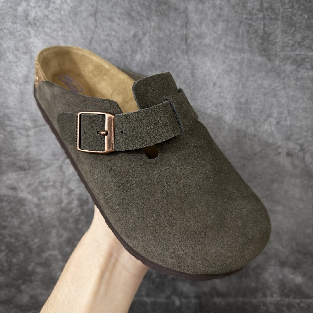 图片[3]-【绿x专供版】Birkenstock Boston 博肯/勃肯 系列上架 牛皮绒面革平底复古软木休闲鞋 真正软木塞大底 品质细节领先市场版本 原产品质 采用质地柔软进口牛皮绒面革 无刺鼻异味 中底搭载缓震软木橡胶 进口头层牛皮 原版开模/版型/材质/细节遵循ZP工艺！ 市售顶级不吹文案 尺码：35-45-选品中心