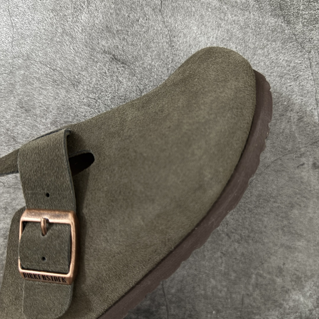 图片[6]-【绿x专供版】Birkenstock Boston 博肯/勃肯 系列上架 牛皮绒面革平底复古软木休闲鞋 真正软木塞大底 品质细节领先市场版本 原产品质 采用质地柔软进口牛皮绒面革 无刺鼻异味 中底搭载缓震软木橡胶 进口头层牛皮 原版开模/版型/材质/细节遵循ZP工艺！ 市售顶级不吹文案 尺码：35-45-选品中心