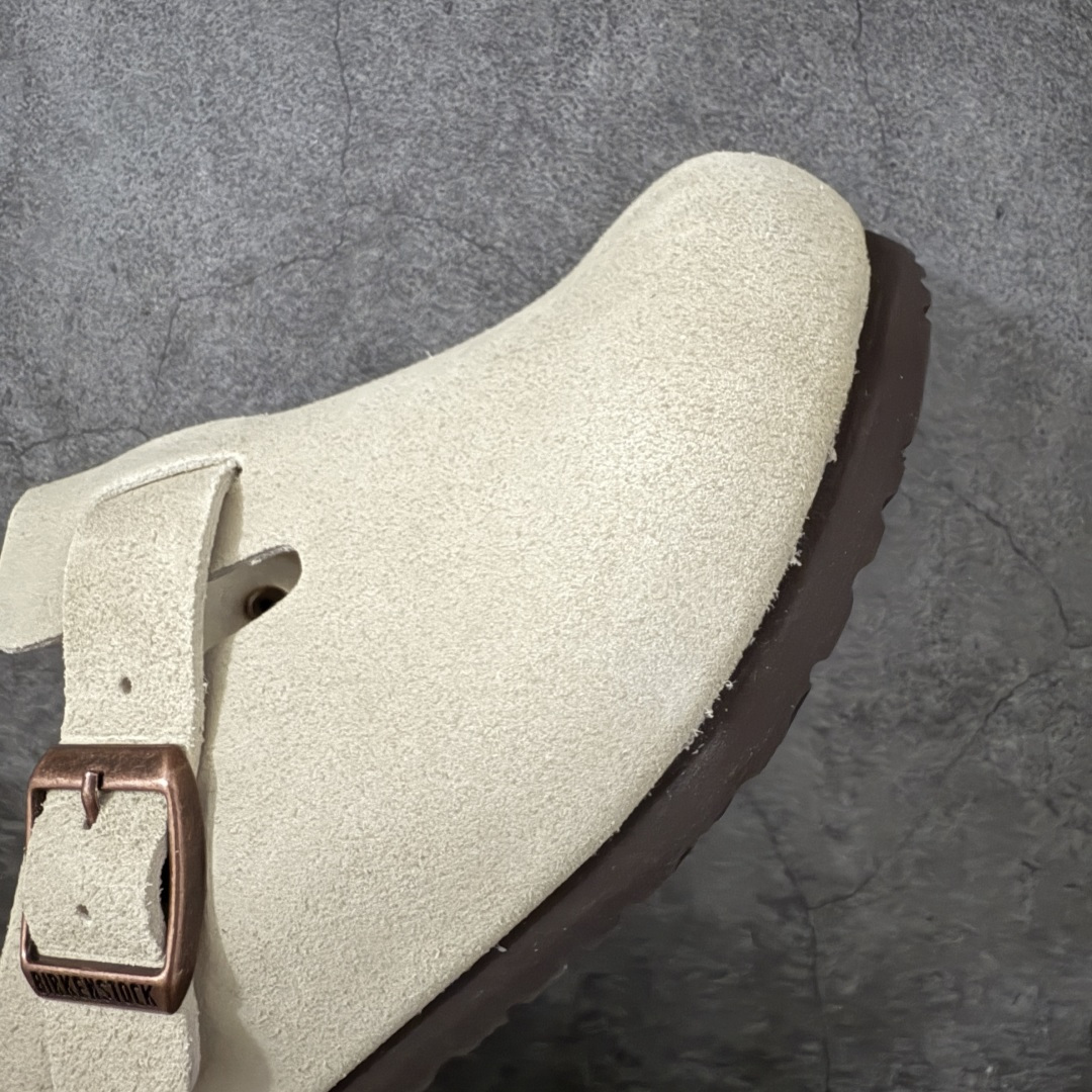 图片[6]-【绿x专供版】Birkenstock Boston 博肯/勃肯 系列上架 牛皮绒面革平底复古软木休闲鞋 真正软木塞大底 品质细节领先市场版本 原产品质 采用质地柔软进口牛皮绒面革 无刺鼻异味 中底搭载缓震软木橡胶 进口头层牛皮 原版开模/版型/材质/细节遵循ZP工艺！ 市售顶级不吹文案 尺码：35-45-选品中心