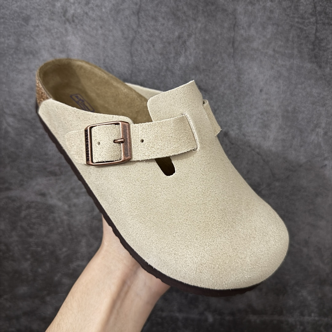图片[3]-【绿x专供版】Birkenstock Boston 博肯/勃肯 系列上架 牛皮绒面革平底复古软木休闲鞋 真正软木塞大底 品质细节领先市场版本 原产品质 采用质地柔软进口牛皮绒面革 无刺鼻异味 中底搭载缓震软木橡胶 进口头层牛皮 原版开模/版型/材质/细节遵循ZP工艺！ 市售顶级不吹文案 尺码：35-45-选品中心