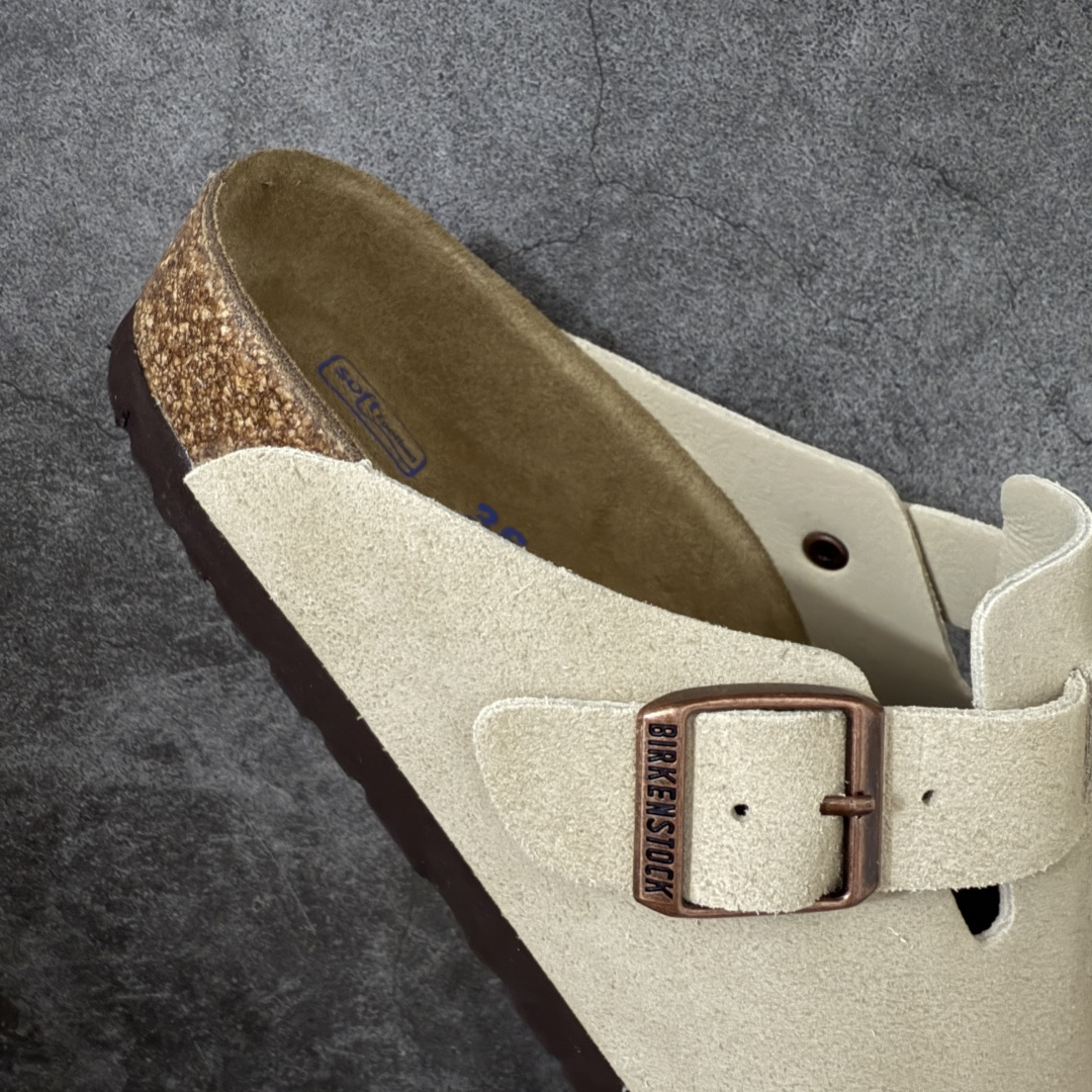图片[7]-【绿x专供版】Birkenstock Boston 博肯/勃肯 系列上架 牛皮绒面革平底复古软木休闲鞋 真正软木塞大底 品质细节领先市场版本 原产品质 采用质地柔软进口牛皮绒面革 无刺鼻异味 中底搭载缓震软木橡胶 进口头层牛皮 原版开模/版型/材质/细节遵循ZP工艺！ 市售顶级不吹文案 尺码：35-45-选品中心