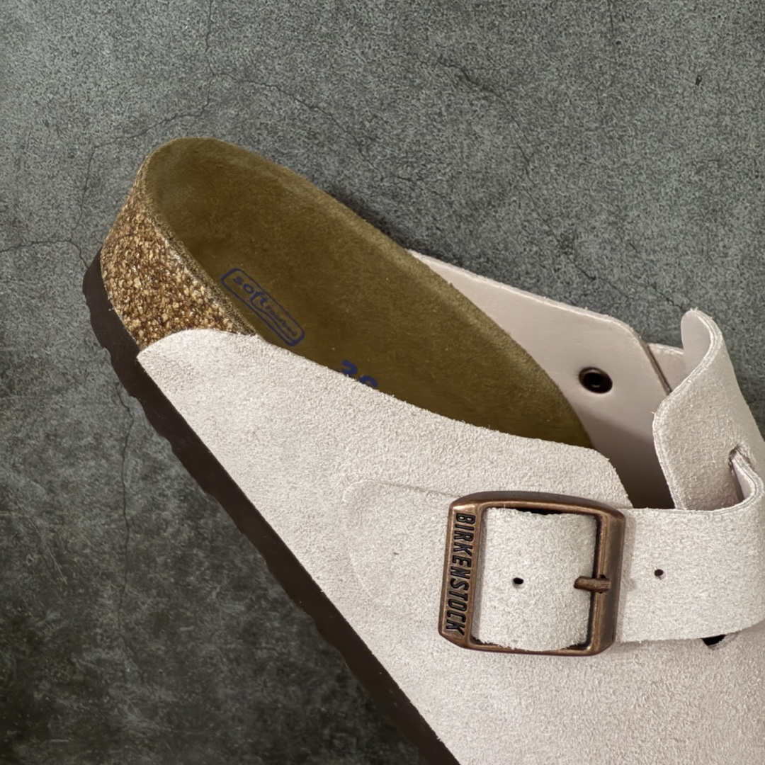 图片[7]-【绿x专供版】Birkenstock Boston 博肯/勃肯 系列上架 牛皮绒面革平底复古软木休闲鞋 真正软木塞大底 品质细节领先市场版本 原产品质 采用质地柔软进口牛皮绒面革 无刺鼻异味 中底搭载缓震软木橡胶 进口头层牛皮 原版开模/版型/材质/细节遵循ZP工艺！ 市售顶级不吹文案 尺码：35-45-选品中心