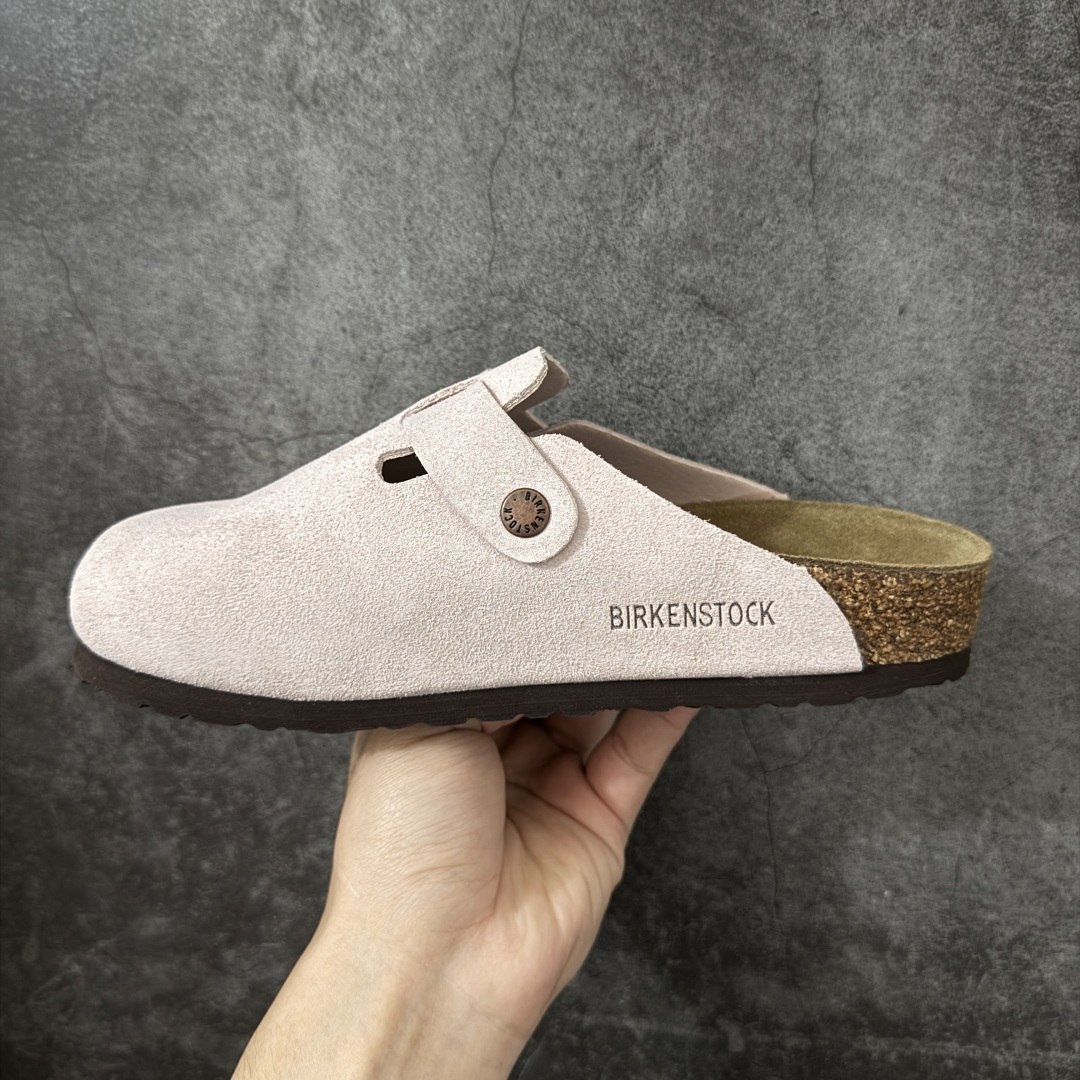 图片[2]-【绿x专供版】Birkenstock Boston 博肯/勃肯 系列上架 牛皮绒面革平底复古软木休闲鞋 真正软木塞大底 品质细节领先市场版本 原产品质 采用质地柔软进口牛皮绒面革 无刺鼻异味 中底搭载缓震软木橡胶 进口头层牛皮 原版开模/版型/材质/细节遵循ZP工艺！ 市售顶级不吹文案 尺码：35-45-选品中心