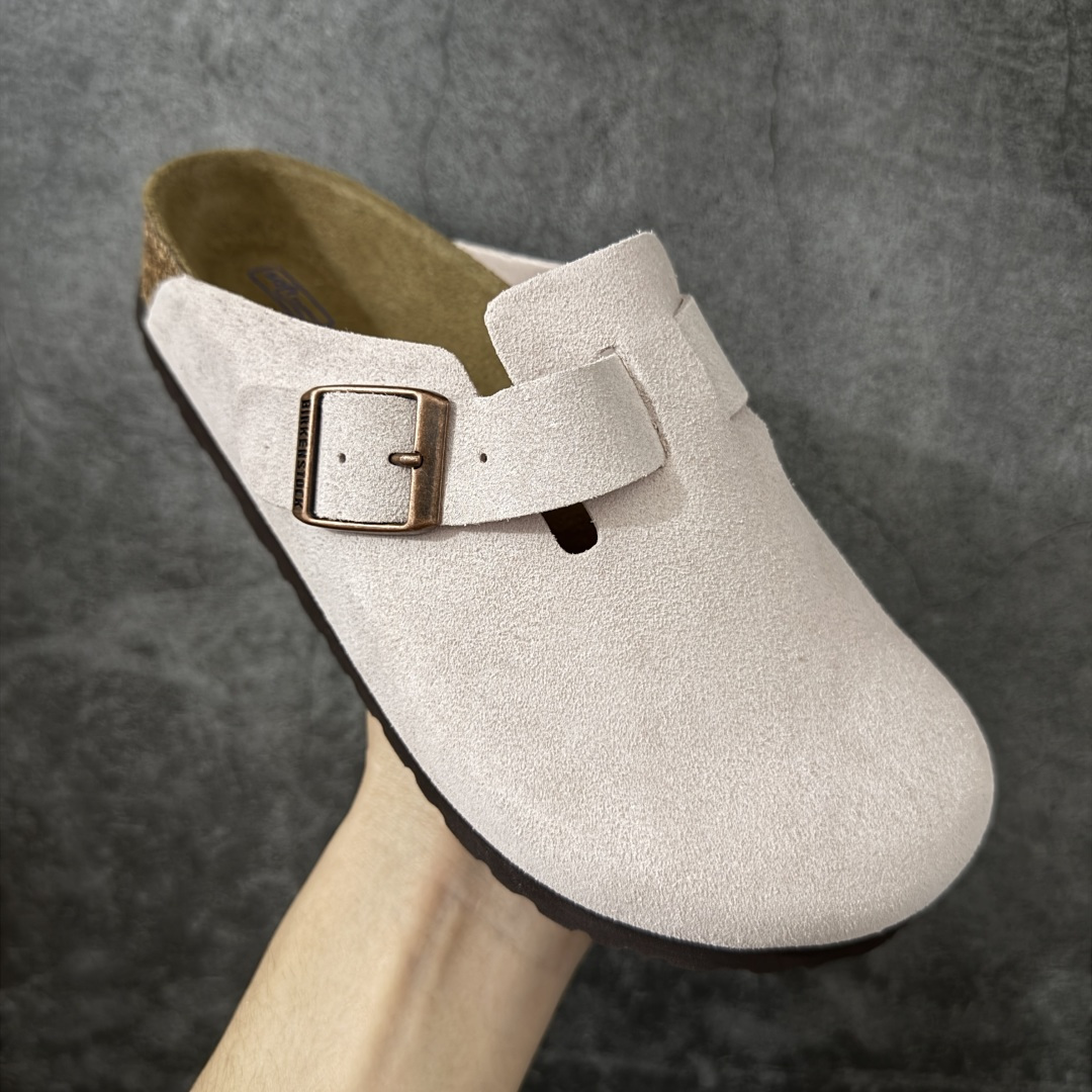 图片[3]-【绿x专供版】Birkenstock Boston 博肯/勃肯 系列上架 牛皮绒面革平底复古软木休闲鞋 真正软木塞大底 品质细节领先市场版本 原产品质 采用质地柔软进口牛皮绒面革 无刺鼻异味 中底搭载缓震软木橡胶 进口头层牛皮 原版开模/版型/材质/细节遵循ZP工艺！ 市售顶级不吹文案 尺码：35-45-选品中心