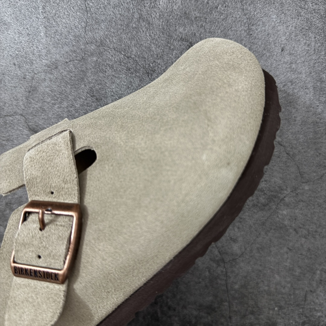 图片[6]-【绿x专供版】Birkenstock Boston 博肯/勃肯 系列上架 牛皮绒面革平底复古软木休闲鞋 真正软木塞大底 品质细节领先市场版本 原产品质 采用质地柔软进口牛皮绒面革 无刺鼻异味 中底搭载缓震软木橡胶 进口头层牛皮 原版开模/版型/材质/细节遵循ZP工艺！ 市售顶级不吹文案 尺码：35-45-选品中心