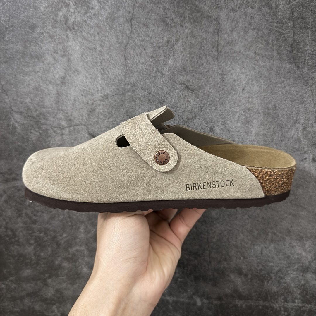 图片[2]-【绿x专供版】Birkenstock Boston 博肯/勃肯 系列上架 牛皮绒面革平底复古软木休闲鞋 真正软木塞大底 品质细节领先市场版本 原产品质 采用质地柔软进口牛皮绒面革 无刺鼻异味 中底搭载缓震软木橡胶 进口头层牛皮 原版开模/版型/材质/细节遵循ZP工艺！ 市售顶级不吹文案 尺码：35-45-选品中心