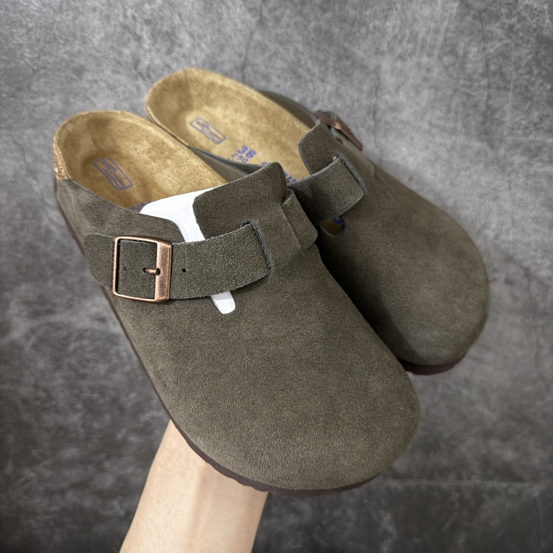 专供版 Birkenstock Boston 博肯/勃肯 系列上架 牛皮绒面革平底复古软木休闲鞋-Top High Quatity Cheap Sneakers Fashion Clothing Clothes Bags handbags Shoes of all Brand wholesale With The best Quality And Beautiful Price from China Factory Chinese suppliers wholesaler seller 专供版 Birkenstock Boston 博肯/勃肯 系列上架 牛皮绒面革平底复古软木休闲鞋