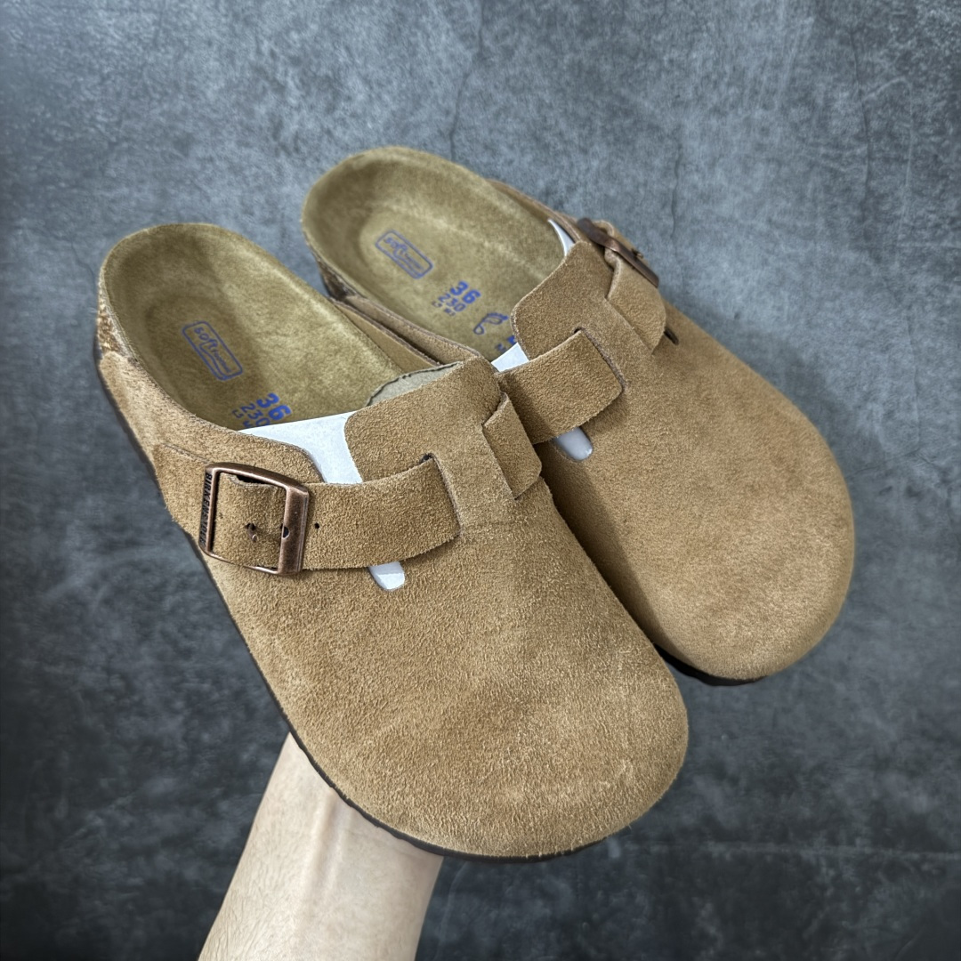 专供版 Birkenstock Boston 博肯/勃肯 系列上架 牛皮绒面革平底复古软木休闲鞋-Top High Quatity Cheap Sneakers Fashion Clothing Clothes Bags handbags Shoes of all Brand wholesale With The best Quality And Beautiful Price from China Factory Chinese suppliers wholesaler seller 专供版 Birkenstock Boston 博肯/勃肯 系列上架 牛皮绒面革平底复古软木休闲鞋