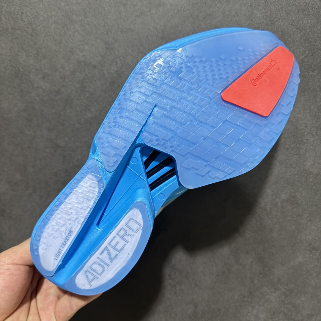 图片[9]-【公司级】adidas Adizero Adios Pro 4 M舒适百搭防滑耐磨 低帮跑步鞋 灰红 货号：JR4798 尺码：36 36.5 37.5 38 38.5 39 40 40.5 41 42 42.5 43 44 45 46-选品中心