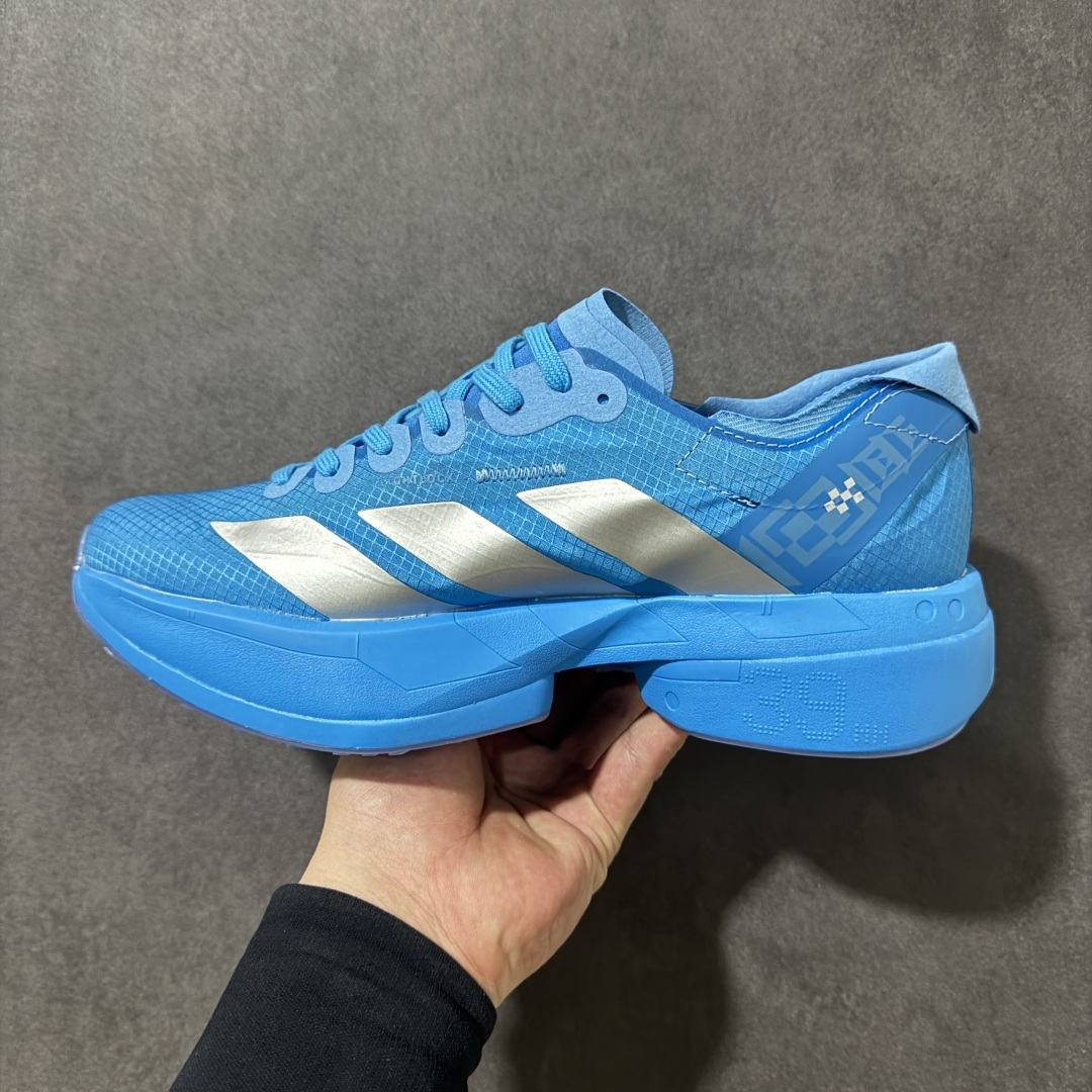 图片[2]-【公司级】adidas Adizero Adios Pro 4 M舒适百搭防滑耐磨 低帮跑步鞋 灰红 货号：JR4798 尺码：36 36.5 37.5 38 38.5 39 40 40.5 41 42 42.5 43 44 45 46-选品中心
