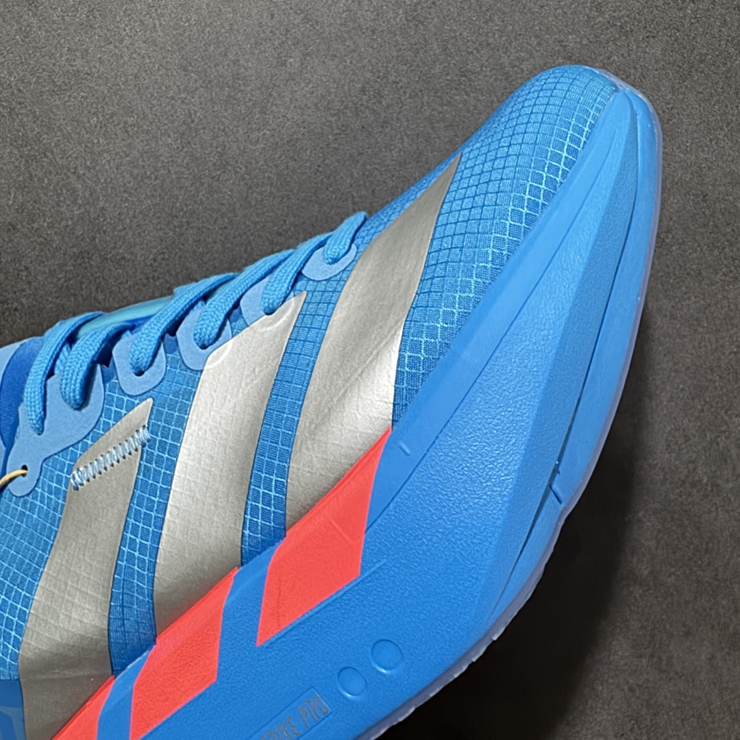 图片[5]-【公司级】adidas Adizero Adios Pro 4 M舒适百搭防滑耐磨 低帮跑步鞋 灰红 货号：JR4798 尺码：36 36.5 37.5 38 38.5 39 40 40.5 41 42 42.5 43 44 45 46-选品中心