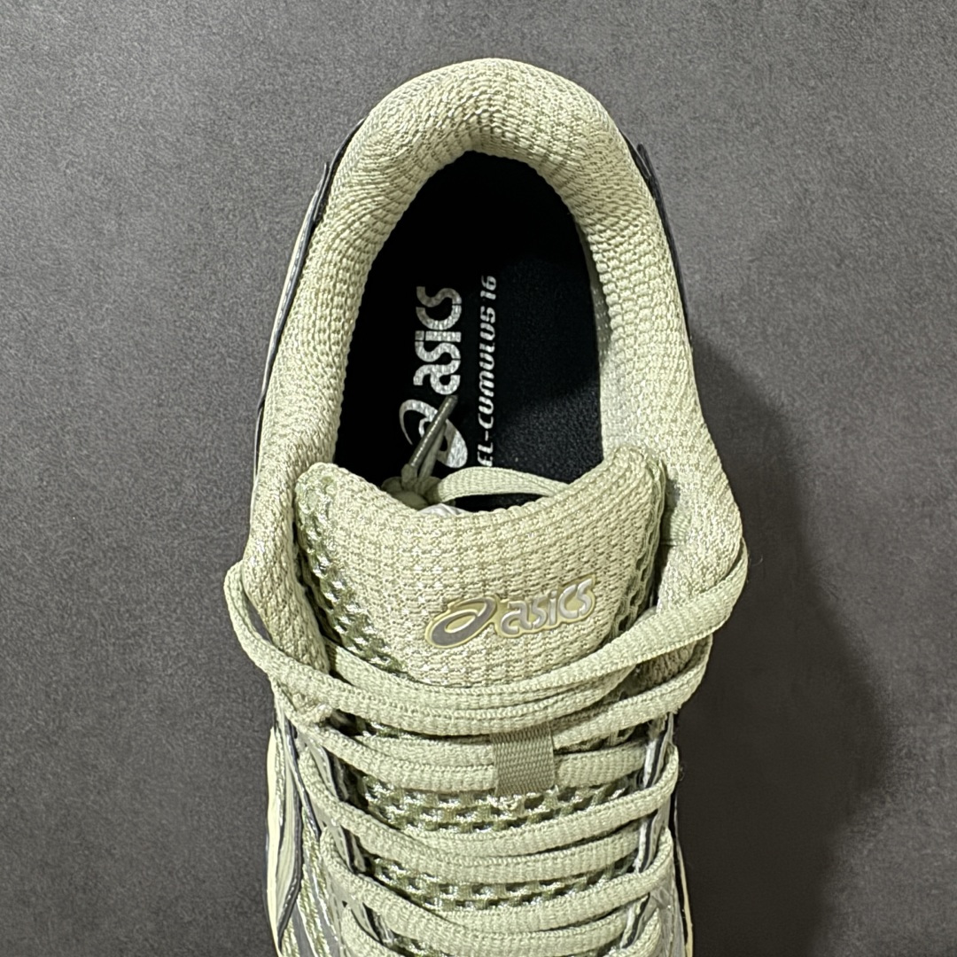 图片[7]-【公司级】Asics Gel-Cumulus 16 亚瑟士 防滑耐磨 休闲运动鞋 采用双层提花网面设计 提高包裹性和透气性 后跟搭载稳定系统科技T-GEL提升整体支撑力和结构感 减少对身体带来的冲击负荷 创新中底至轻回弹 货号：1203A733-300 尺码：36-47带半码-选品中心