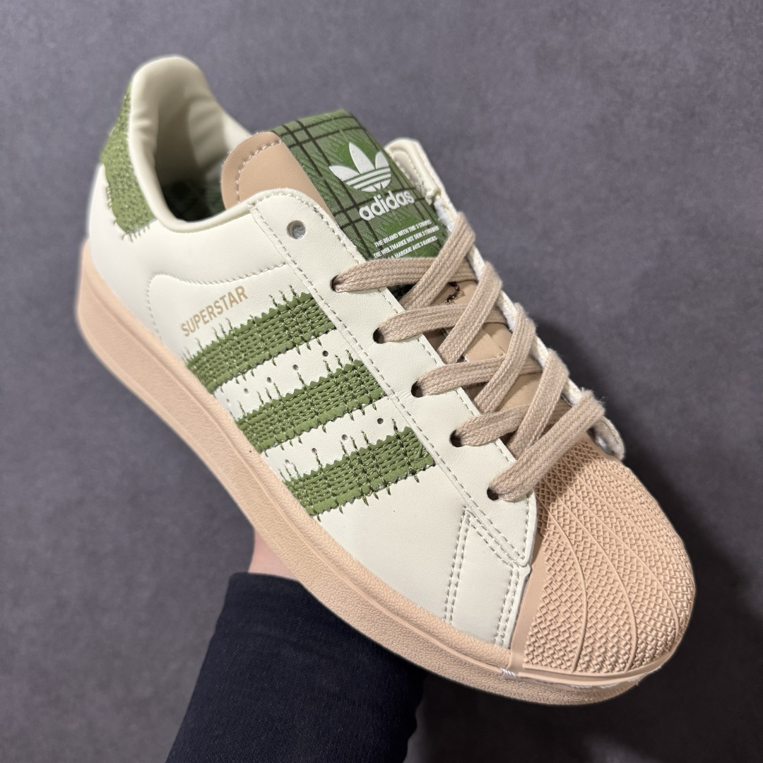 图片[3]-【公司级】adidas originals Superstar 2 米绿色 货号：KJ3967 尺码：35.5 36 36.5 37 37.5 38 38.5 39 40 40.5 41 42 42.5 43 44 44.5 45-选品中心