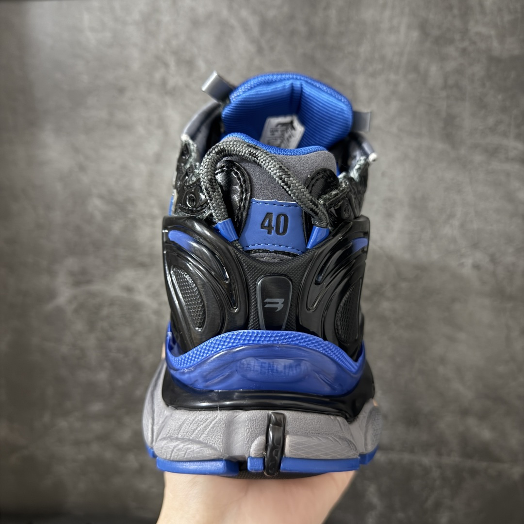 图片[4]-【纯原VG版本】Balenciaga Runner 巴黎世家7代 破坏风 手工做旧款复古老爹鞋 该款是通过溢胶 做旧 缝线等细节 展示了设计师 Demna的运动鞋风格 传递复古感 后侧板 翘起的鞋头 展示了 Demna 在结构上的未来构想 尺码：35 36 37 38 39 40 41 42 43 44 45 46-选品中心